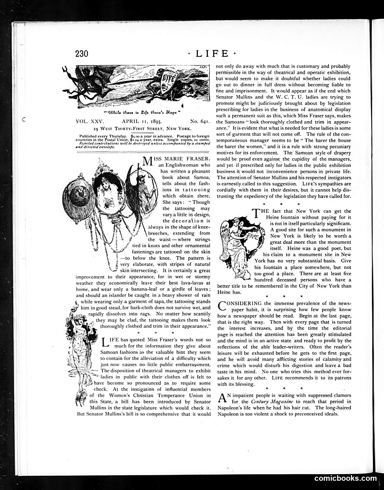 Life — April 11, 1895 — page 4: Life, 1895-04-11