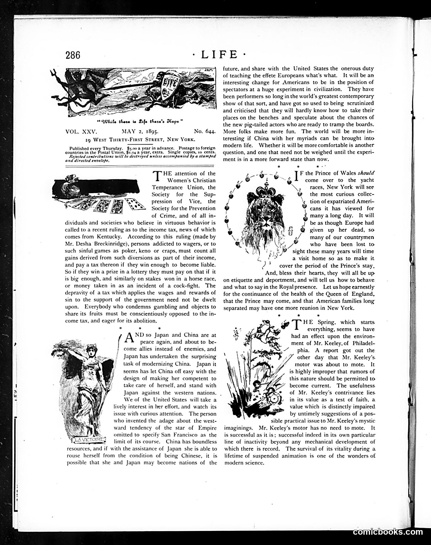 Life — May 2, 1895 — page 4: Life, 1895-05-02