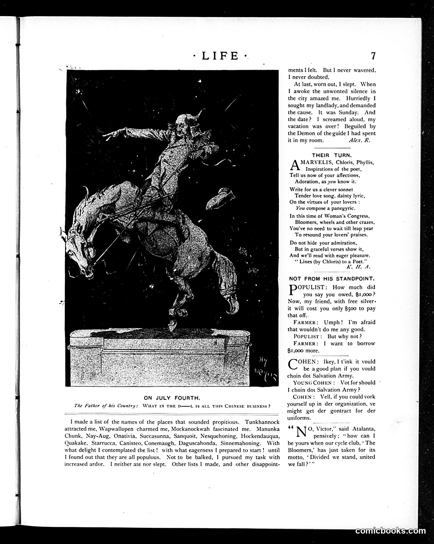 Life — July 4, 1895 — page 7: Life, 1895-07-04