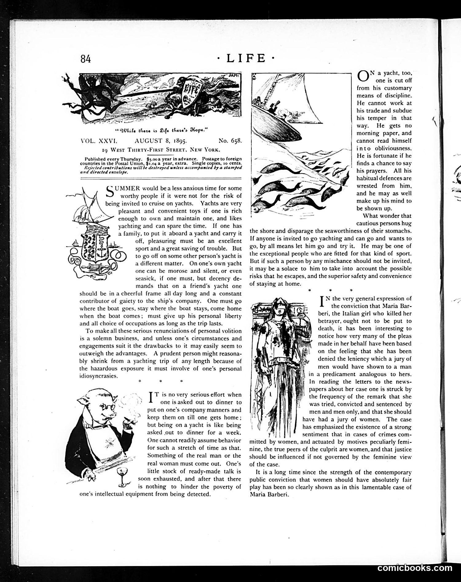 Life — August 8, 1895 — page 4: Life, 1895-08-08