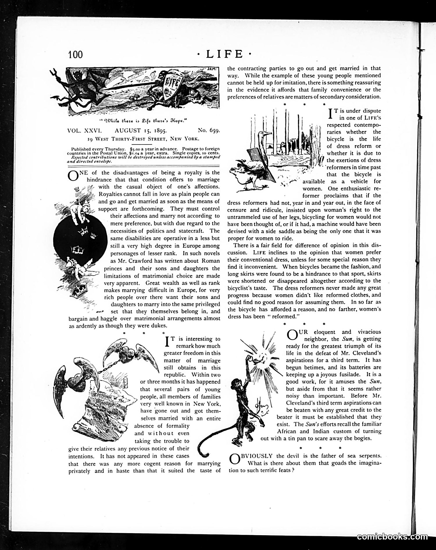 Life — August 15, 1895 — page 4: Life, 1895-08-15