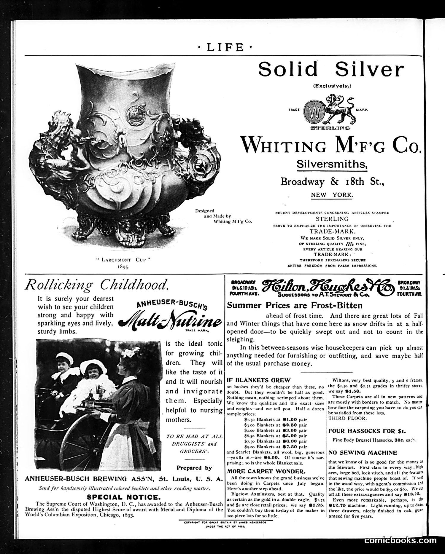 Life — September 5, 1895 — page 2: Life, 1895-09-05