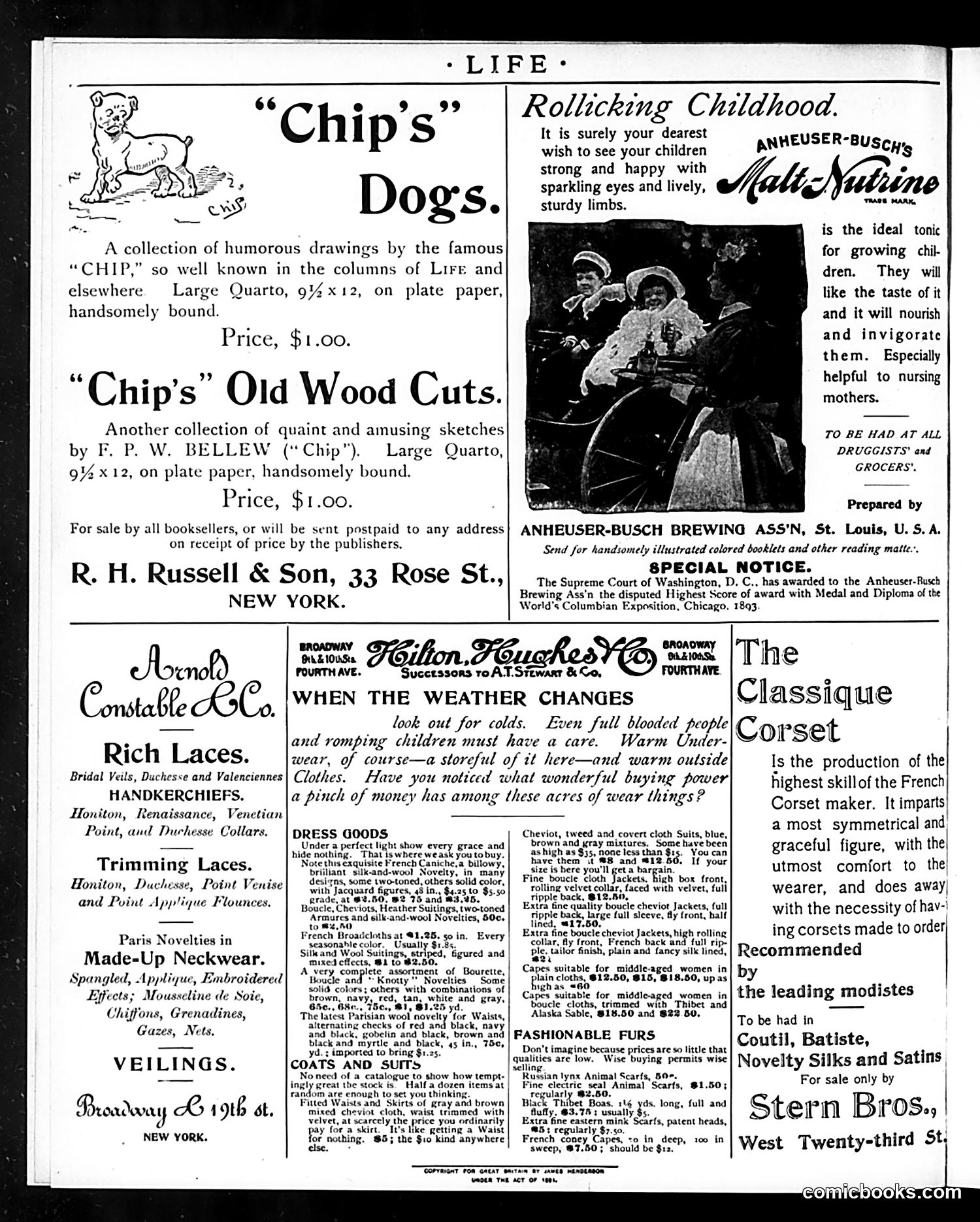 Life — November 21, 1895 — page 2: Life, 1895-11-21