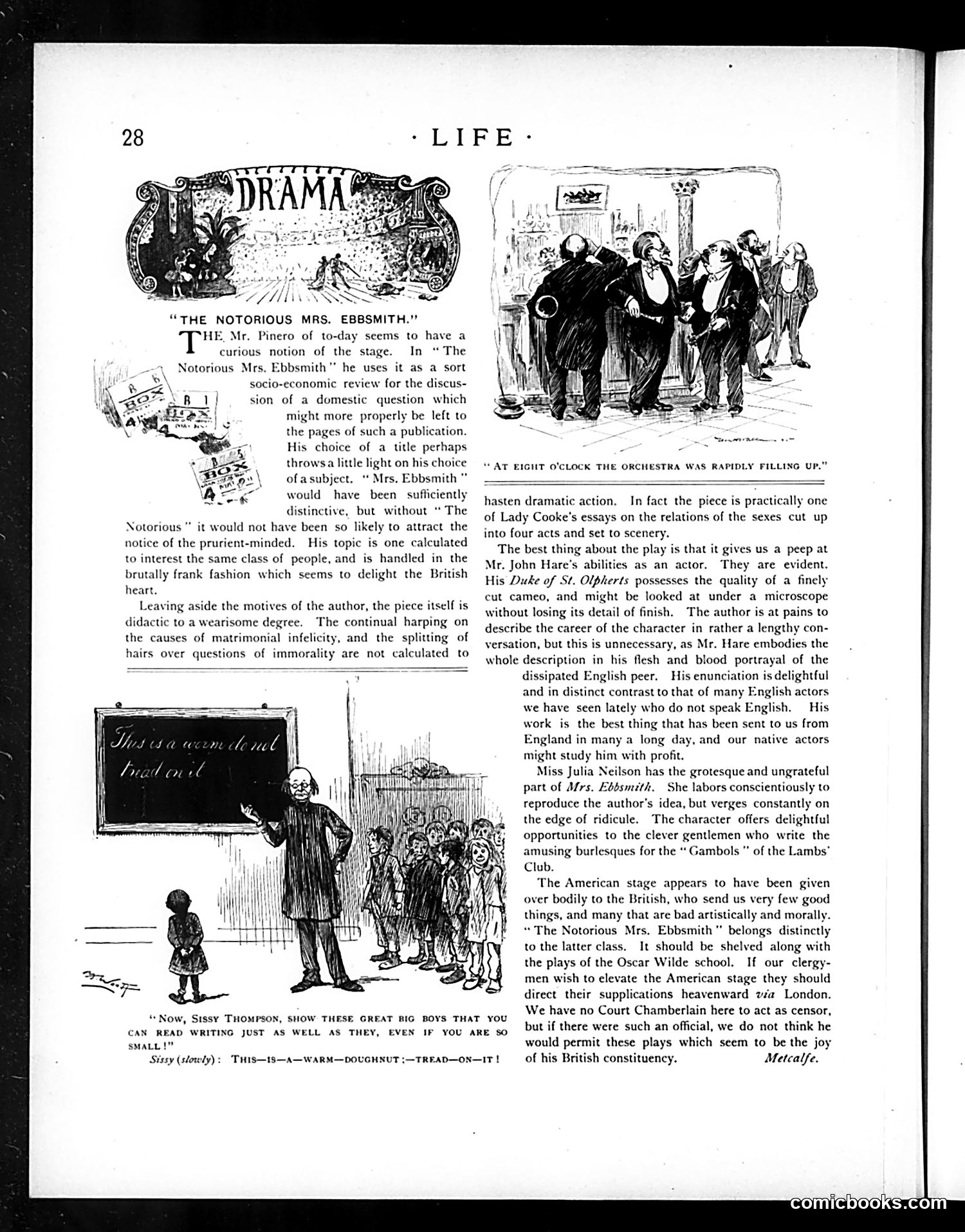 Life — January 9, 1896 — page 12: Life, 1896-01-09