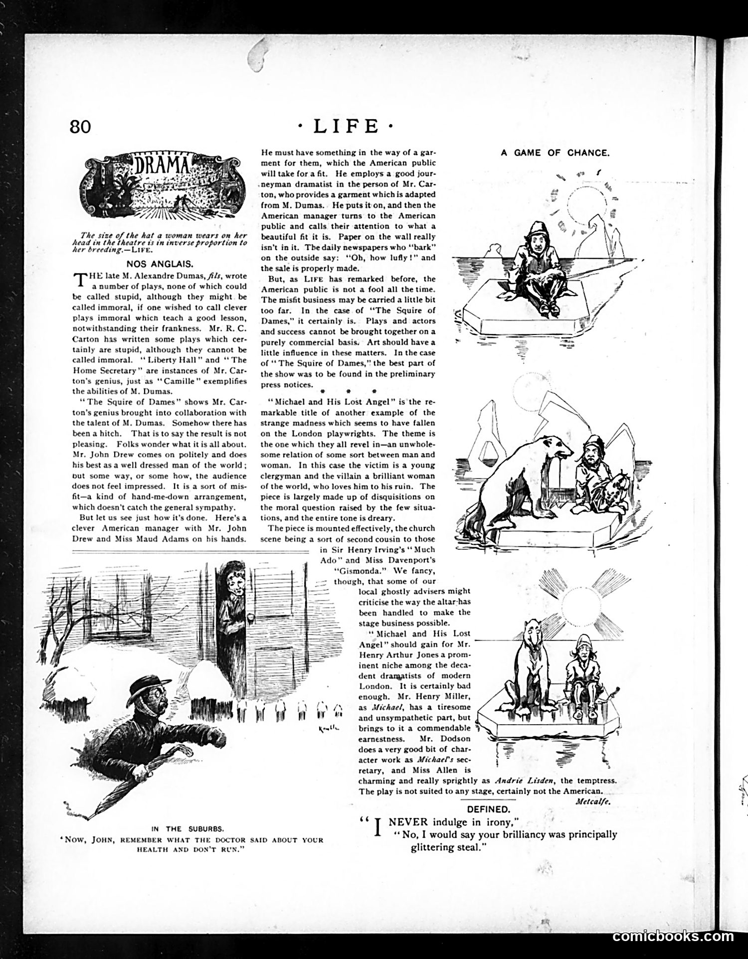 Life — January 30, 1896 — page 12: Life, 1896-01-30