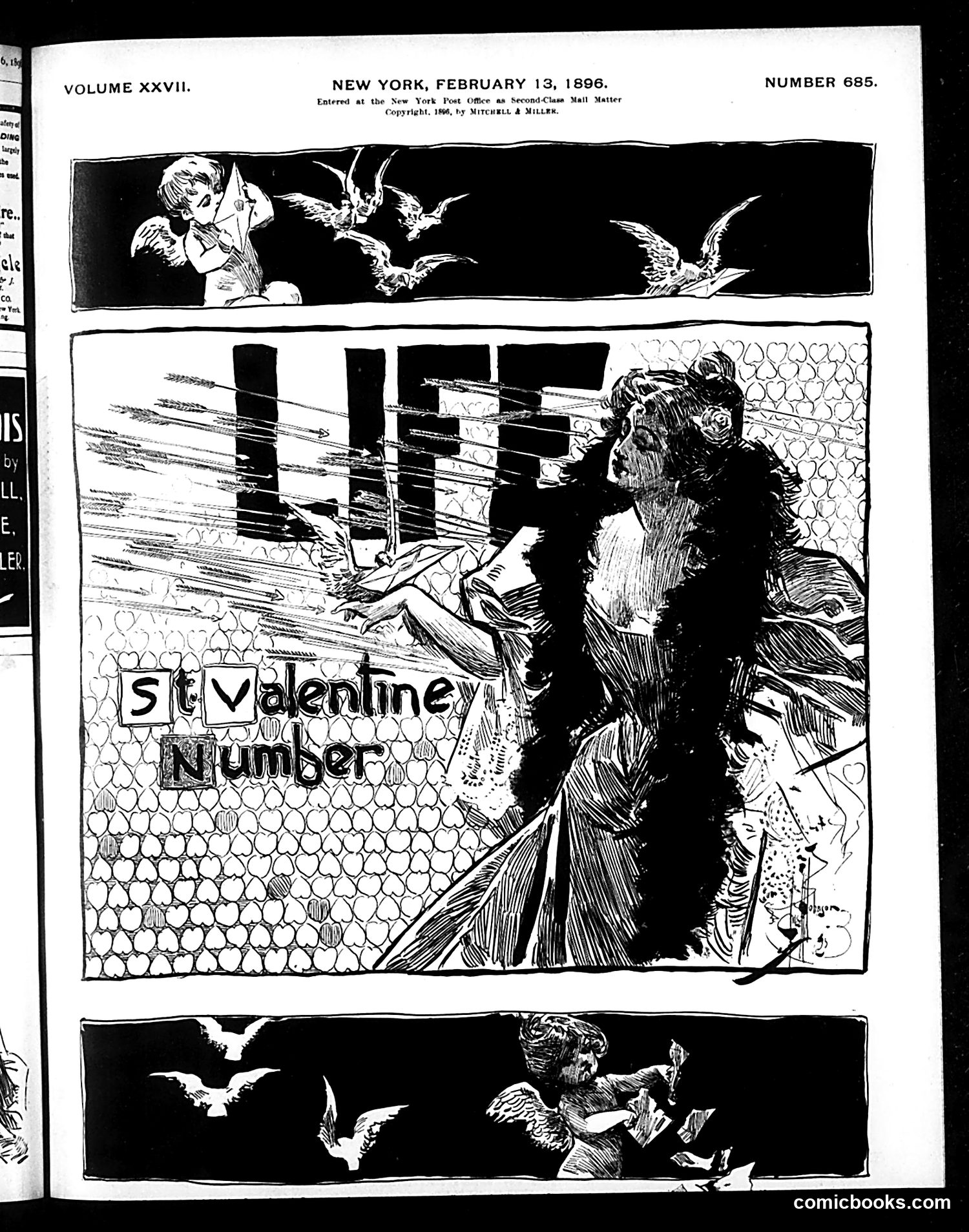Life — February 13, 1896 — page 1: Life, 1896-02-13