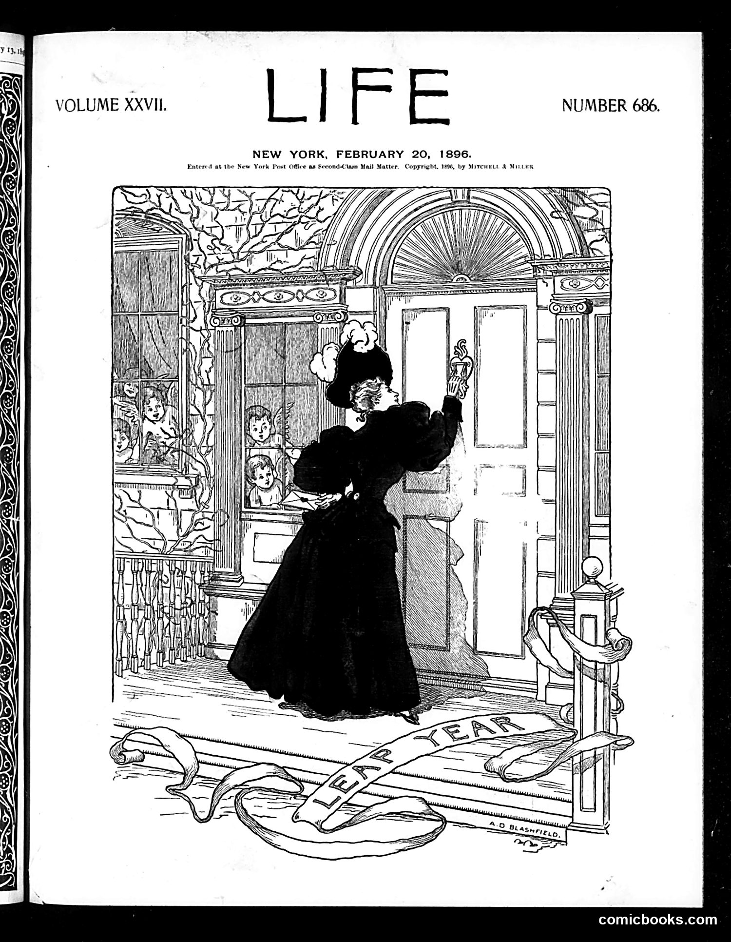 Life — February 20, 1896 — page 1: Life, 1896-02-20