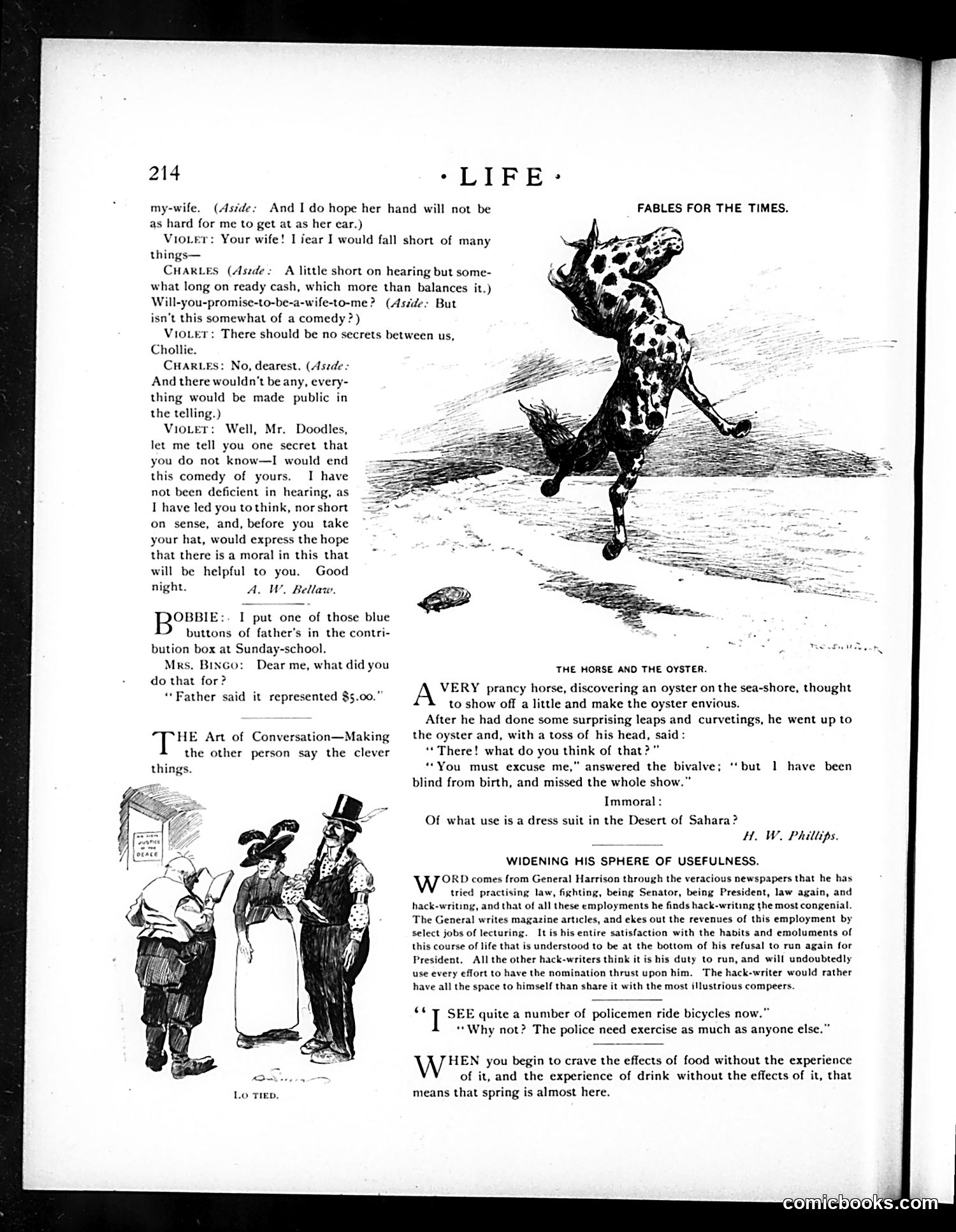 Life — March 19, 1896 — page 6: Life, 1896-03-19