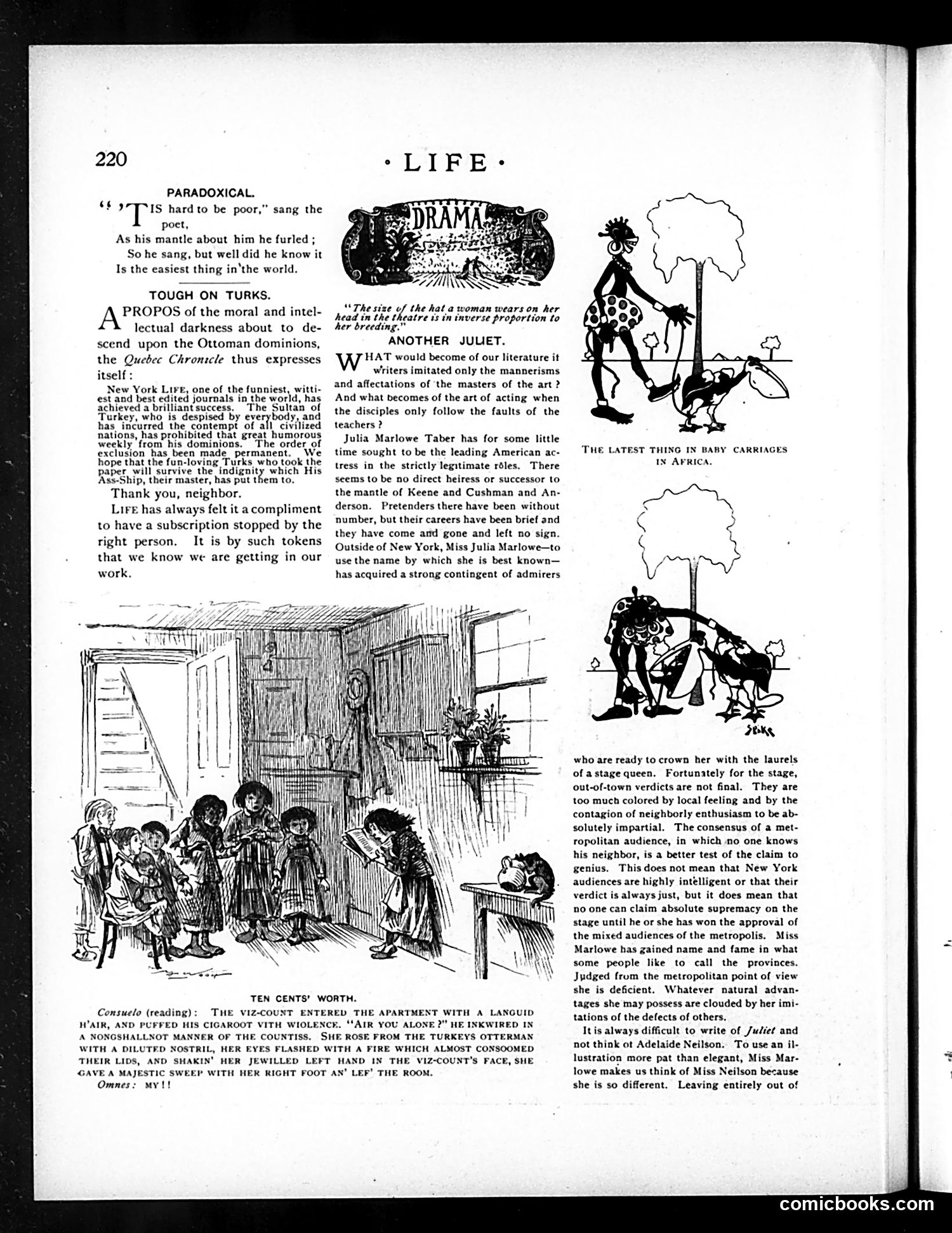 Life — March 19, 1896 — page 12: Life, 1896-03-19