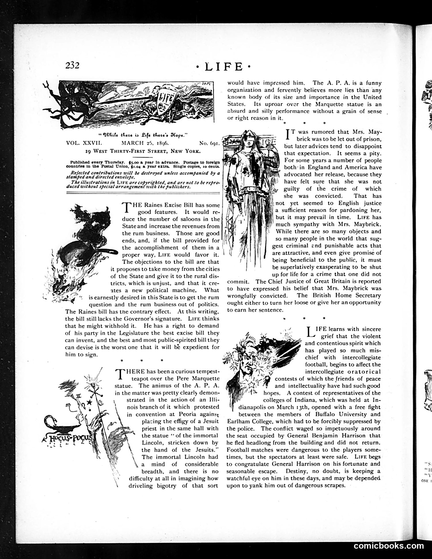 Life — March 26, 1896 — page 4: Life, 1896-03-26