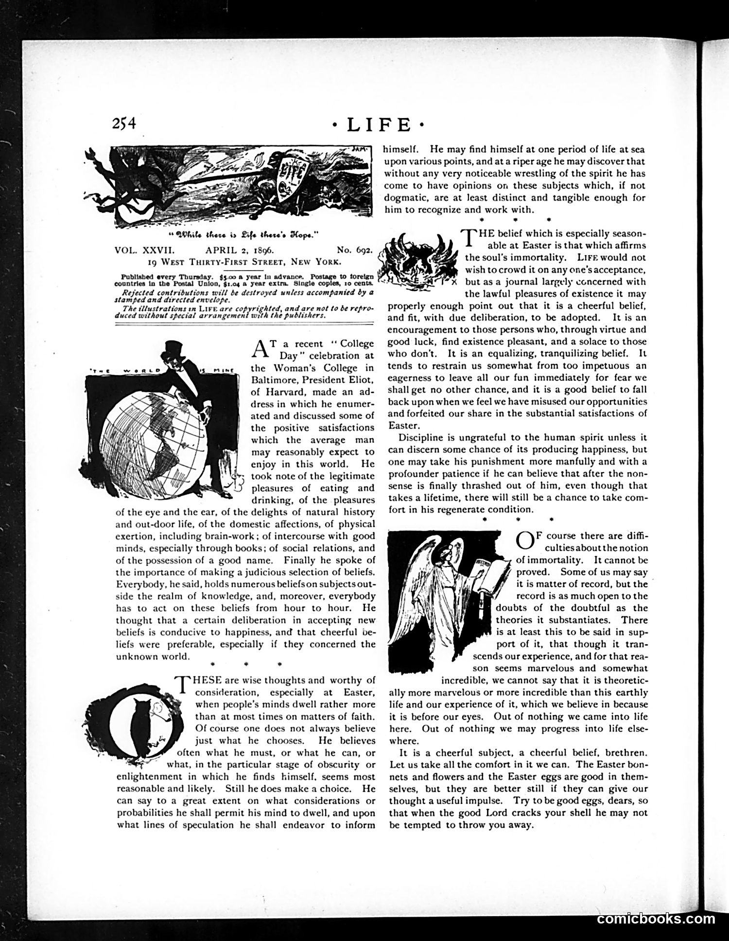 Life — April 2, 1896 — page 6: Life, 1896-04-02