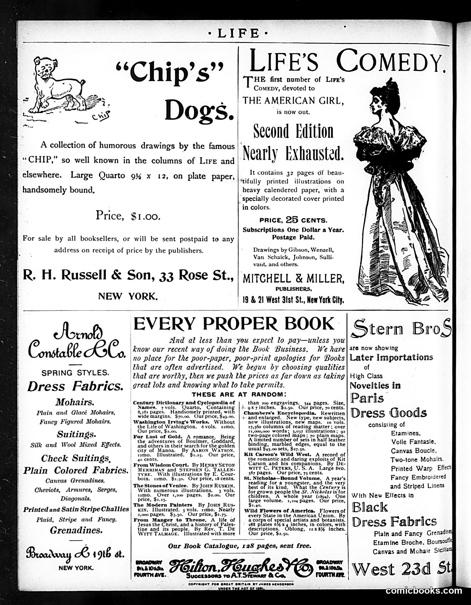 Life — April 9, 1896 — page 2: Life, 1896-04-09