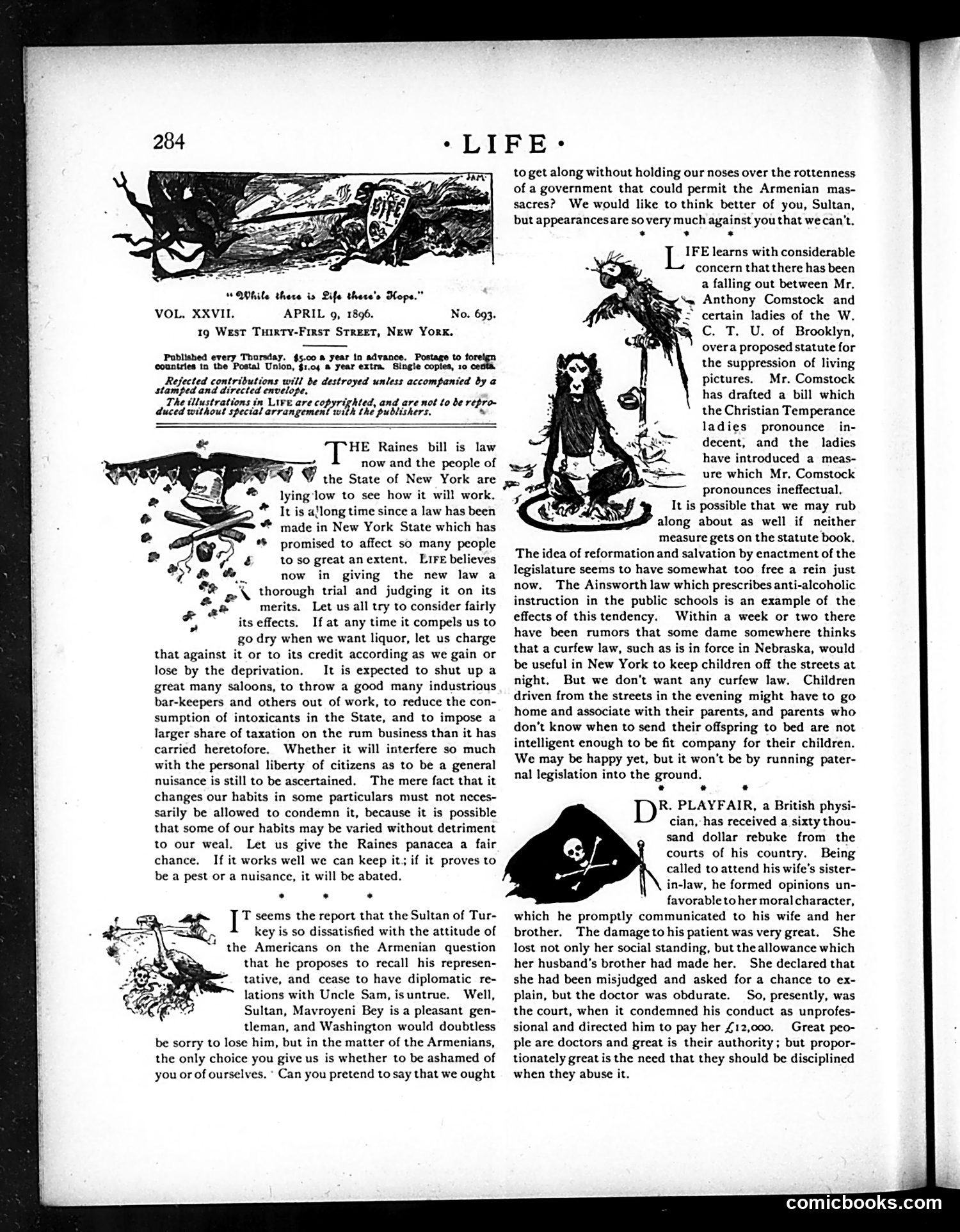 Life — April 9, 1896 — page 4: Life, 1896-04-09