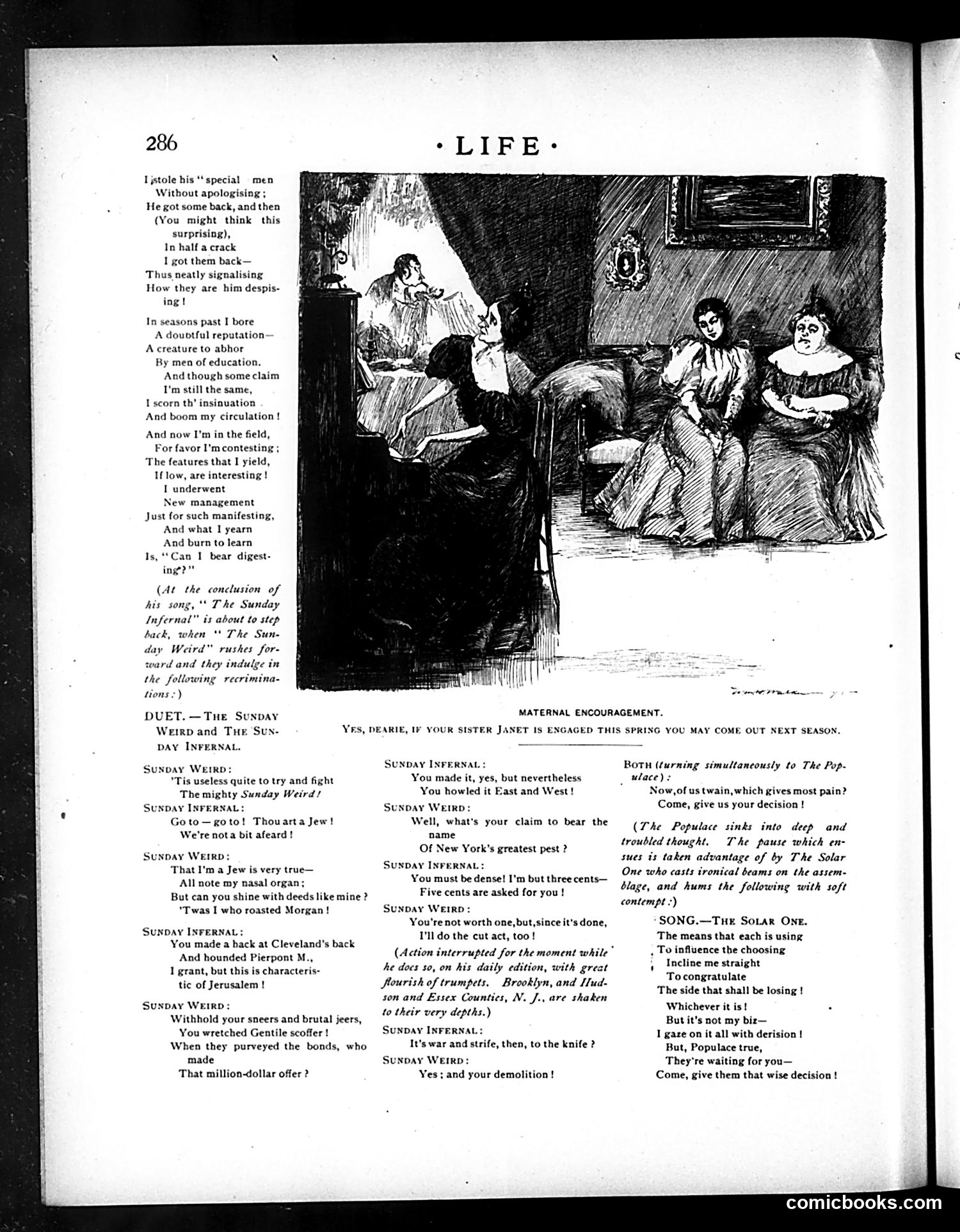 Life — April 9, 1896 — page 6: Life, 1896-04-09