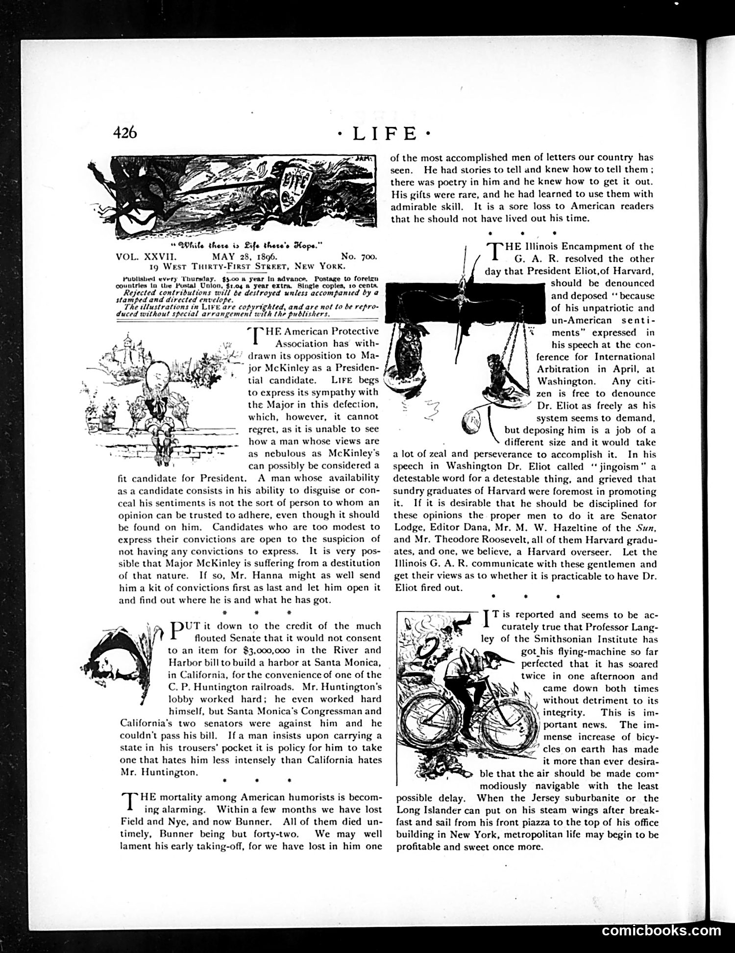 Life — May 28, 1896 — page 6: Life, 1896-05-28