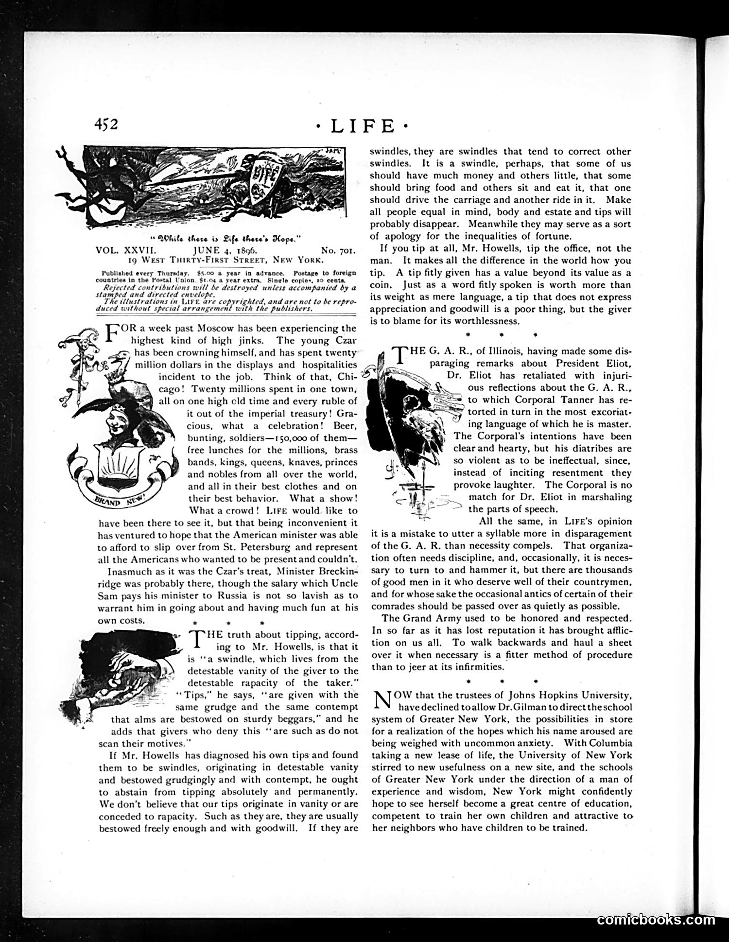 Life — June 4, 1896 — page 4: Life, 1896-06-04