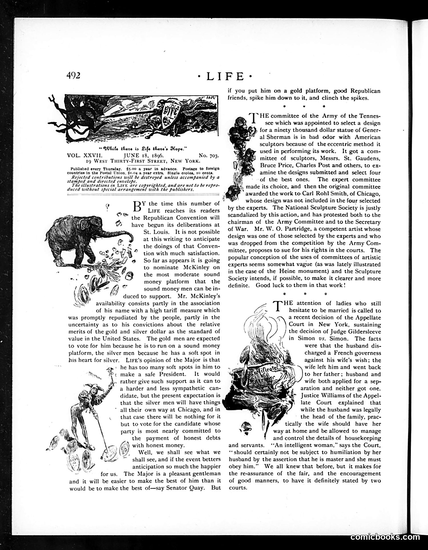 Life — June 18, 1896 — page 4: Life, 1896-06-18