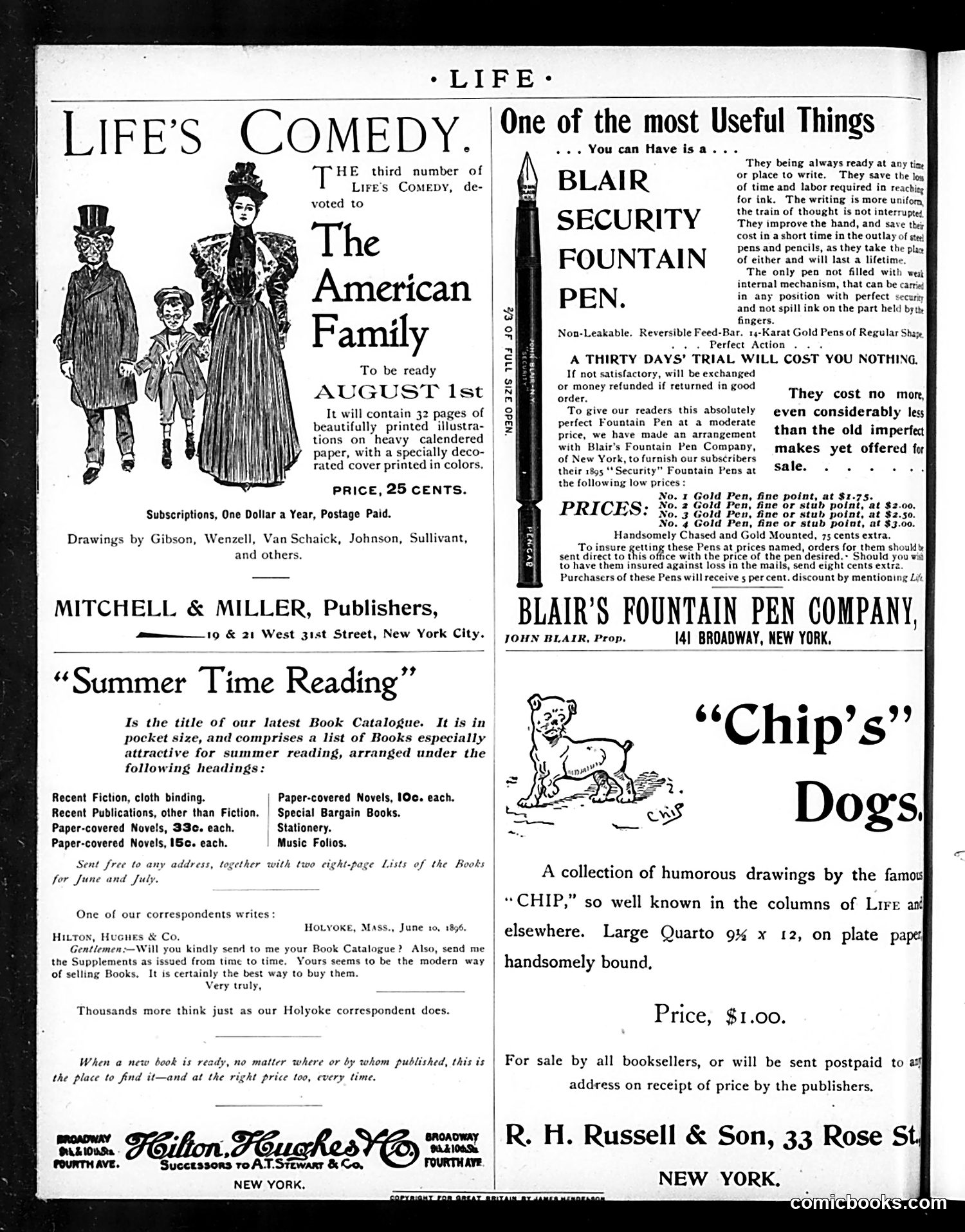 Life — July 30, 1896 — page 2: Life, 1896-07-30