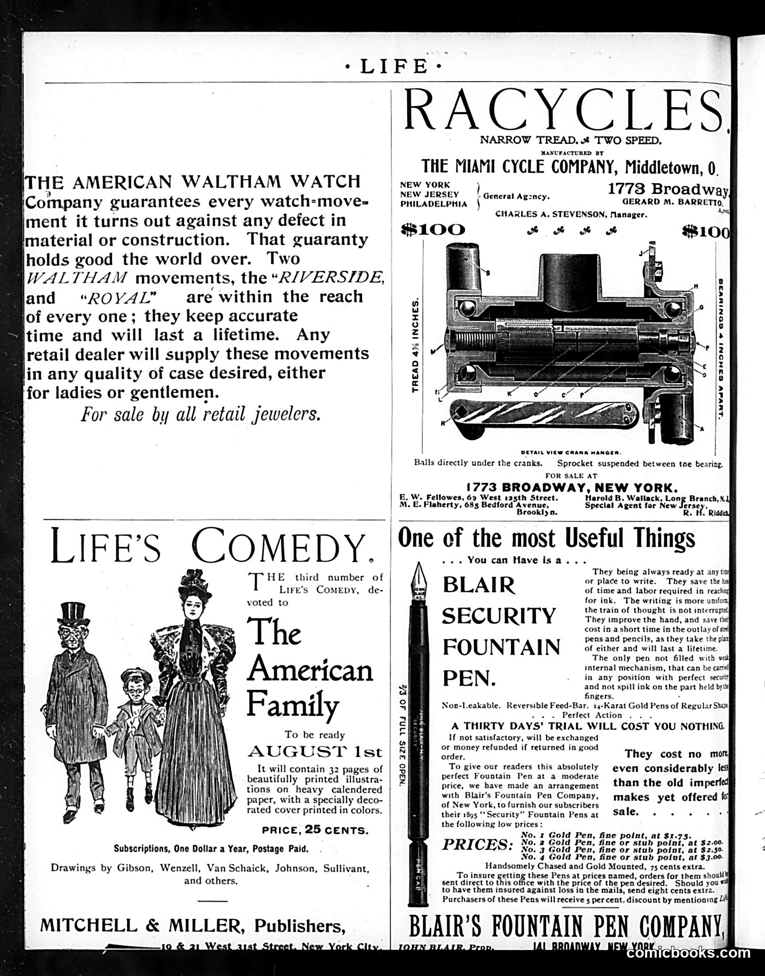 Life — August 6, 1896 — page 2: Life, 1896-08-06