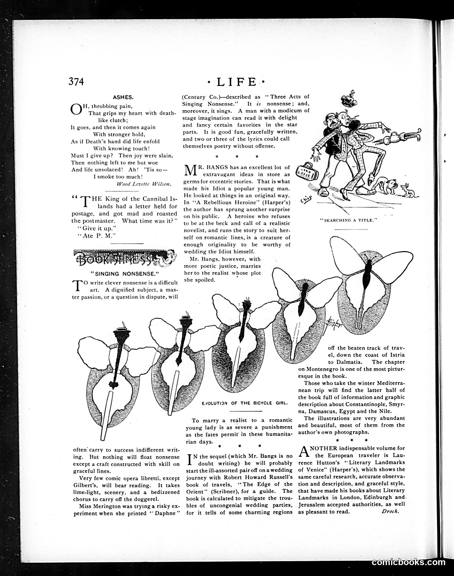 Life — November 19, 1896 — page 6: Life, 1896-11-19