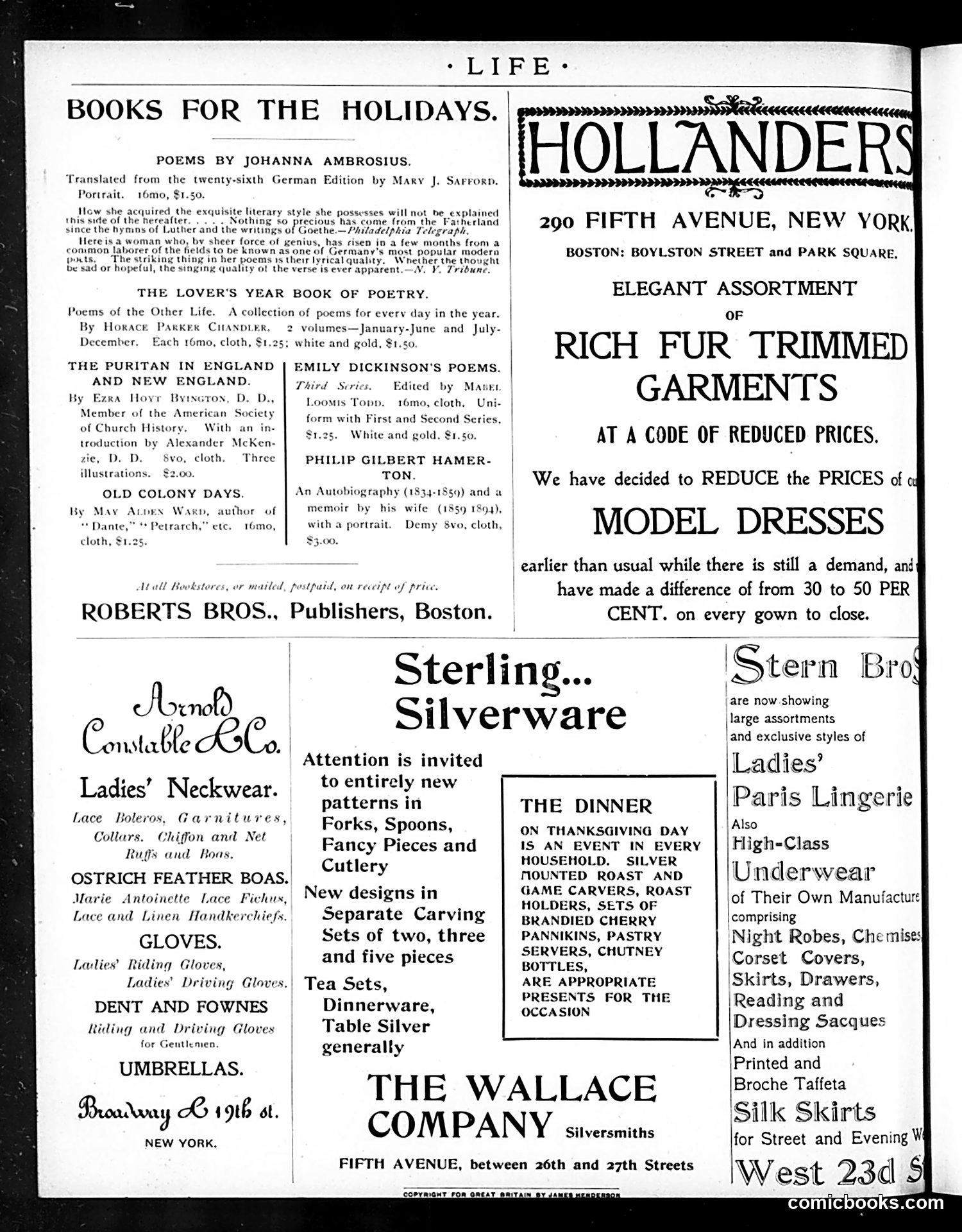 Life — November 26, 1896 — page 2: Life, 1896-11-26
