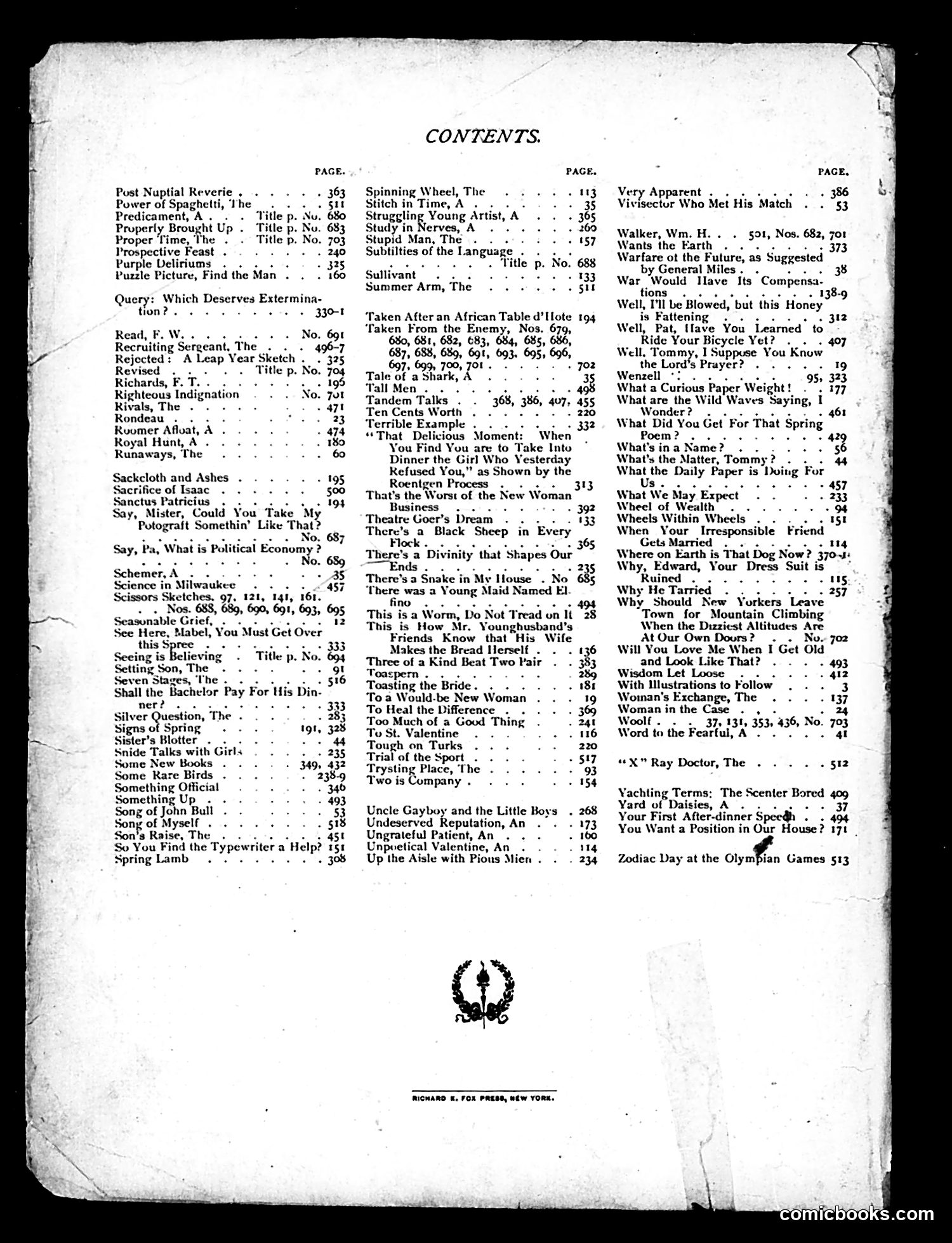 Life — 1896 — page 2: Life, 1896