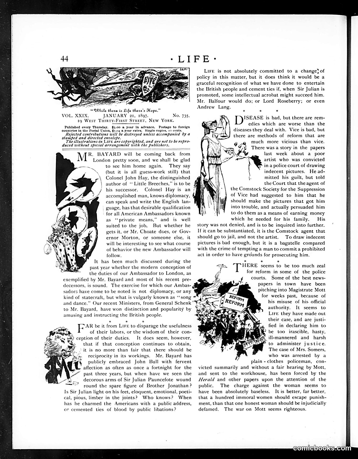 Life — January 21, 1897 — page 4: Life, 1897-01-21