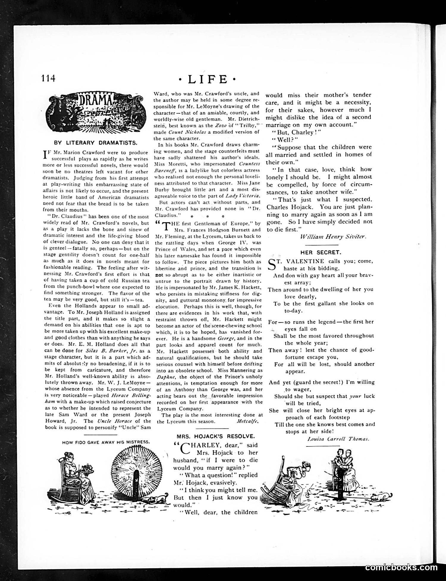 Life — February 11, 1897 — page 12: Life, 1897-02-11