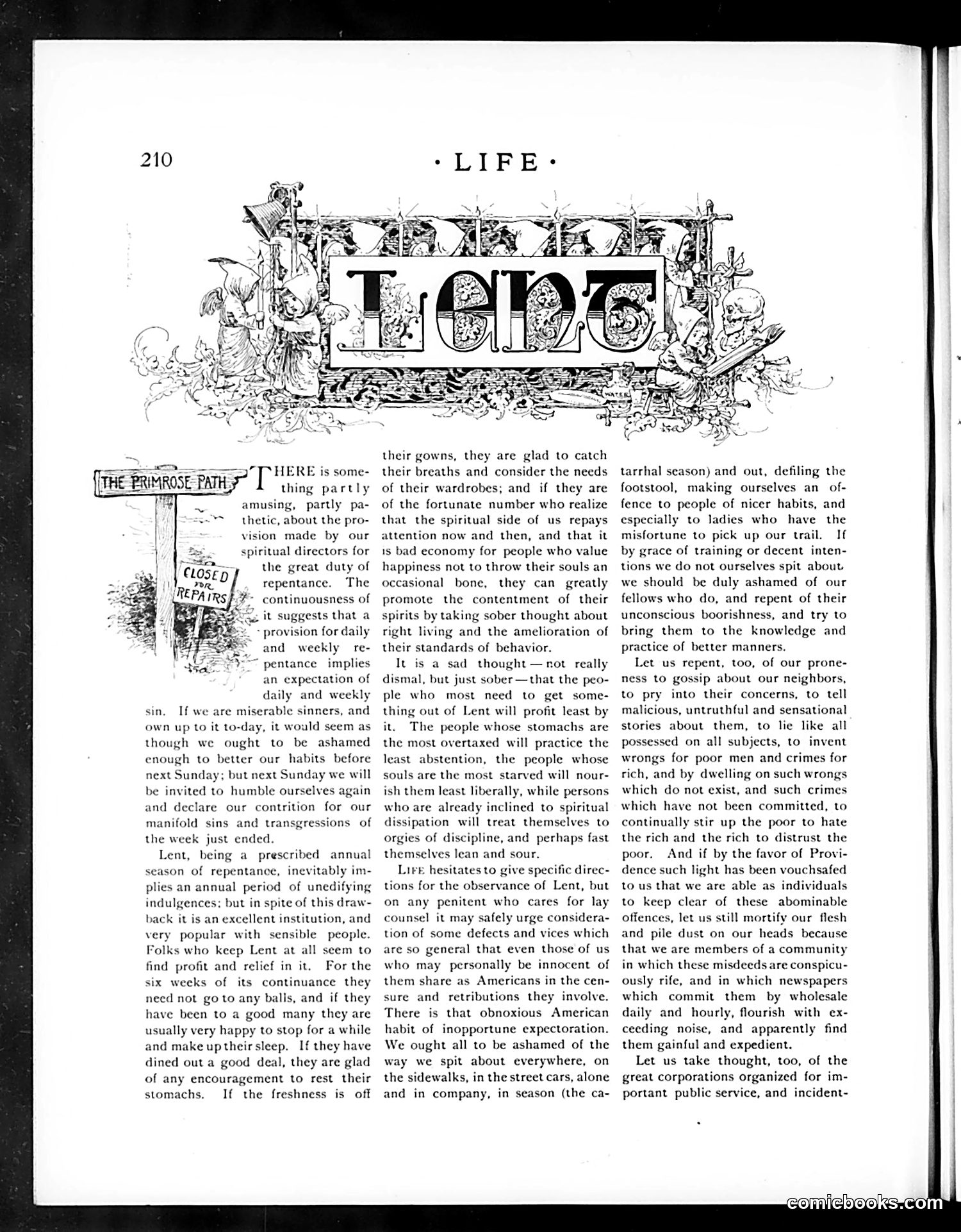 Life — March 18, 1897 — page 8: Life, 1897-03-18