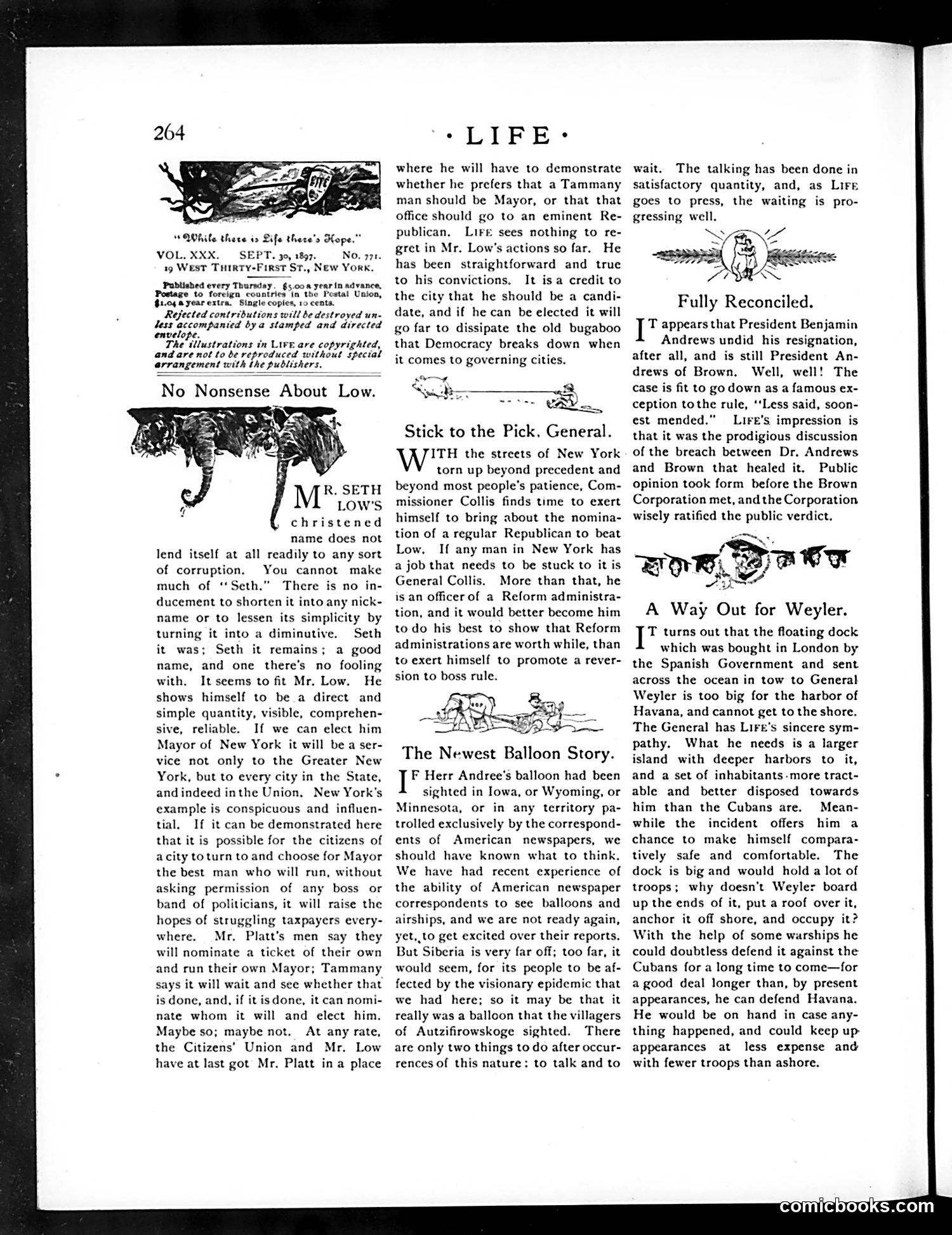 Life — September 30, 1897 — page 4: Life, 1897-09-30