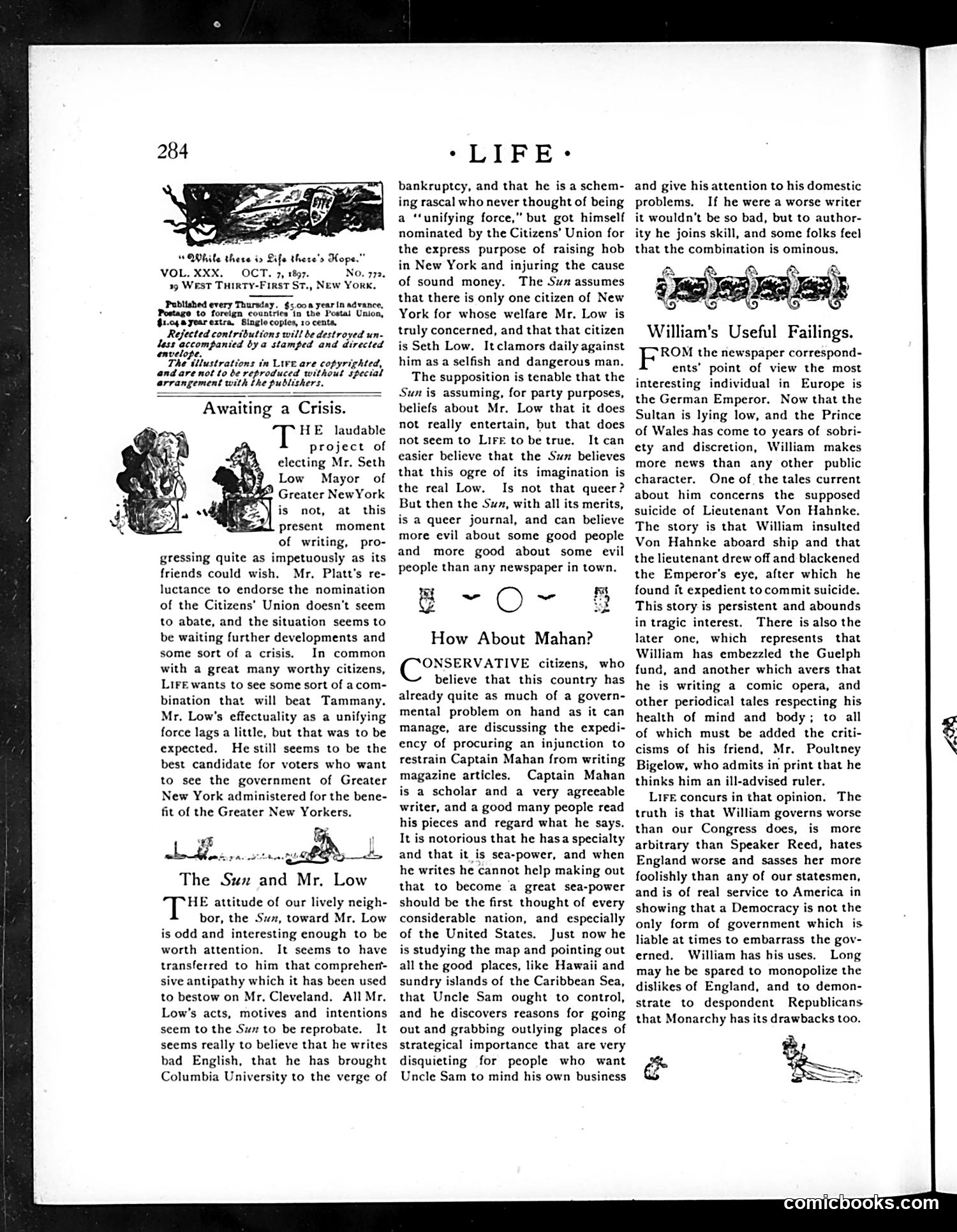 Life — October 7, 1897 — page 4: Life, 1897-10-07