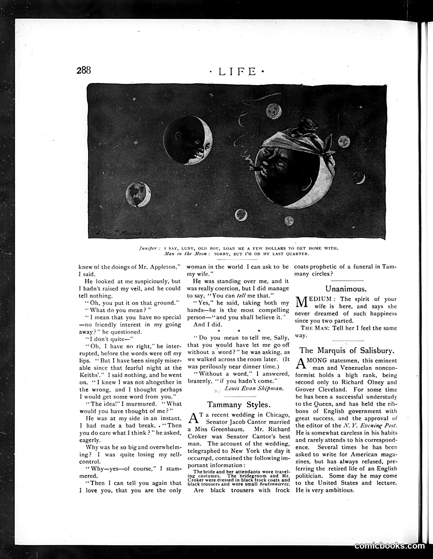 Life — October 7, 1897 — page 8: Life, 1897-10-07