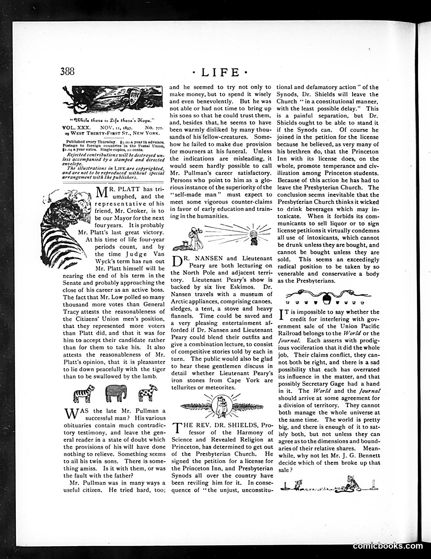 Life — November 11, 1897 — page 4: Life, 1897-11-11