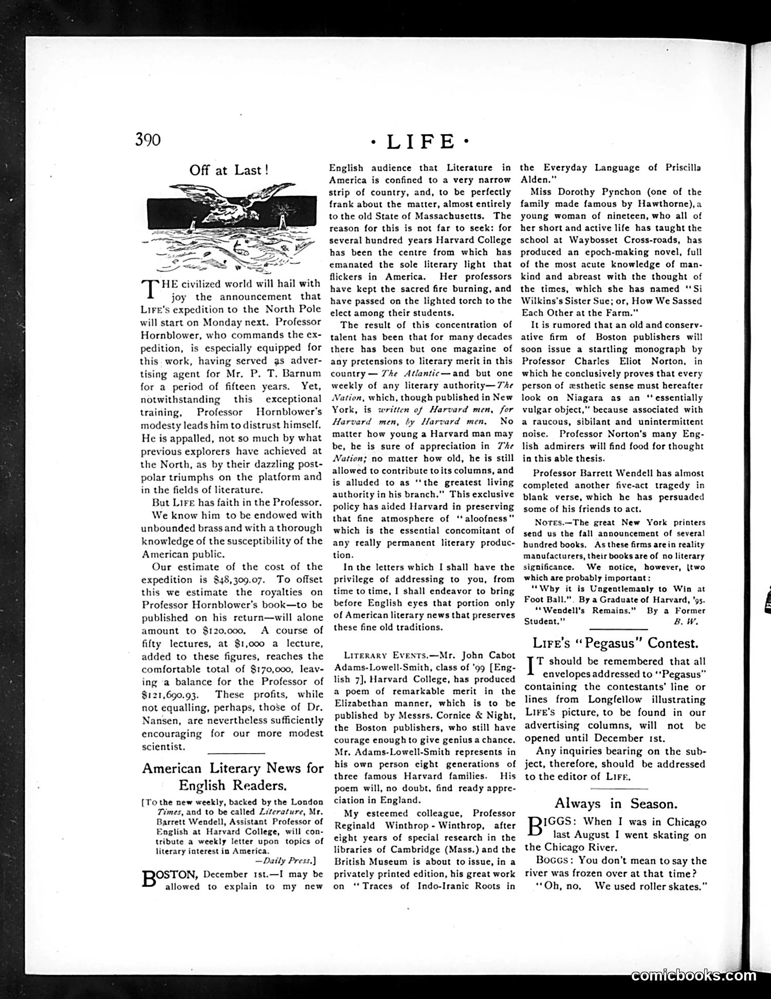 Life — November 11, 1897 — page 6: Life, 1897-11-11