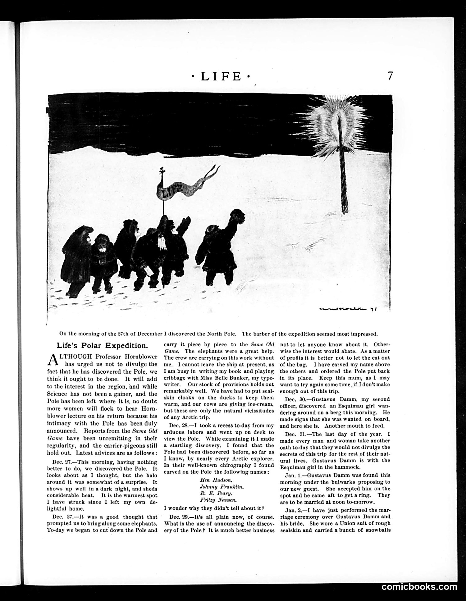 Life — January 6, 1898 — page 7: Life, 1898-01-06
