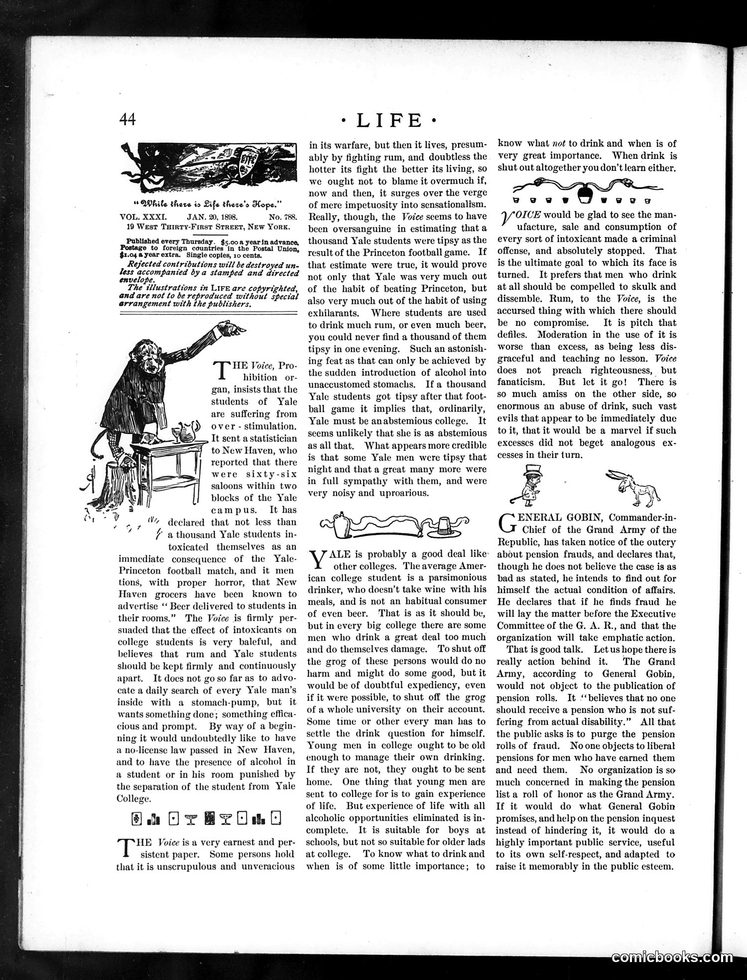 Life — January 20, 1898 — page 4: Life, 1898-01-20