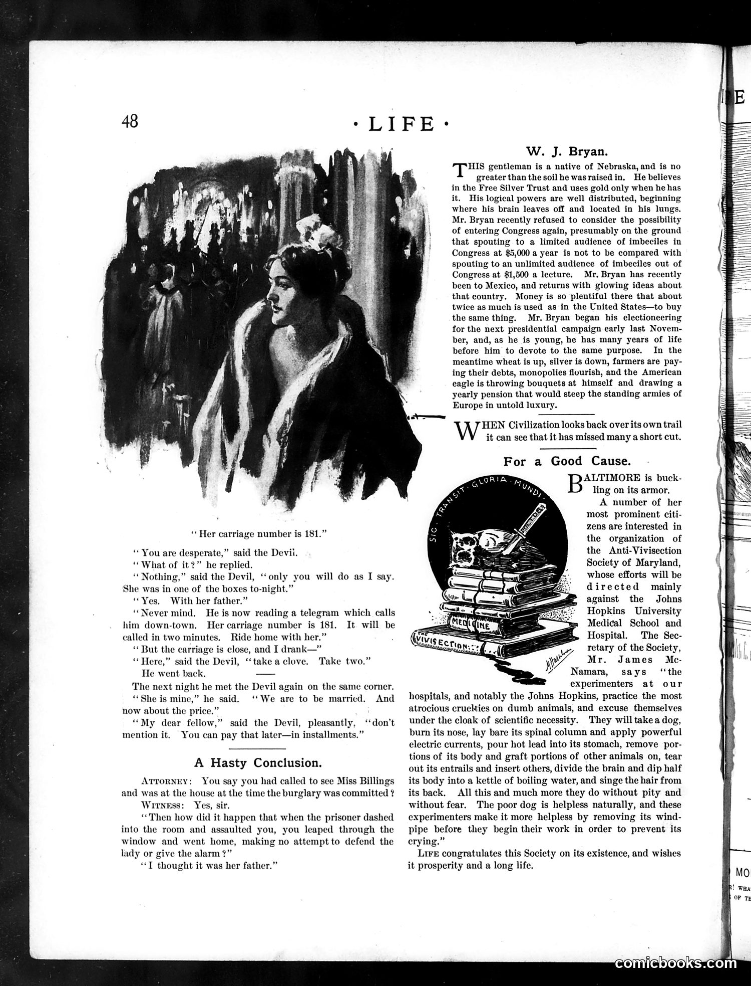 Life — January 20, 1898 — page 8: Life, 1898-01-20