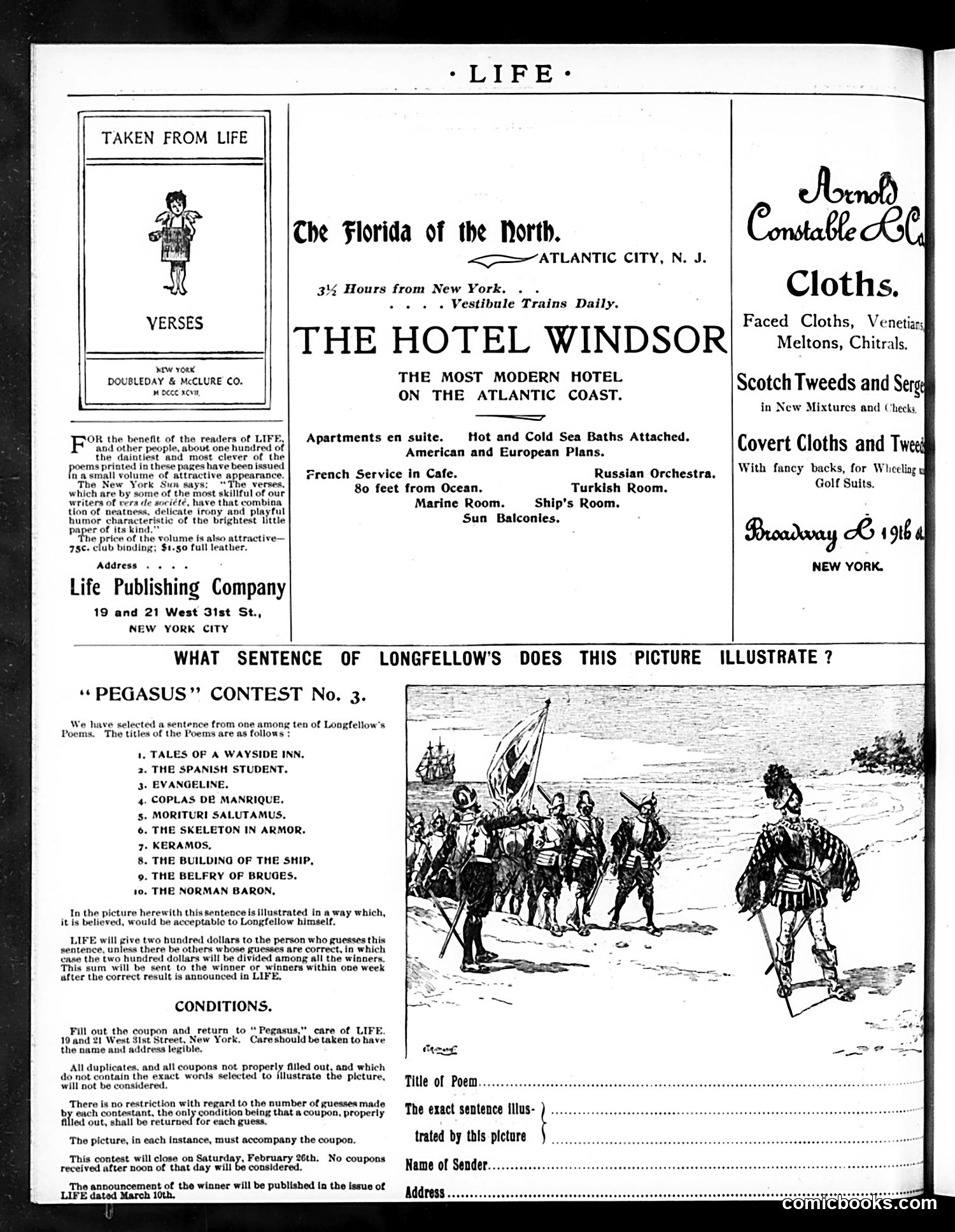 Life — February 24, 1898 — page 2: Life, 1898-02-24
