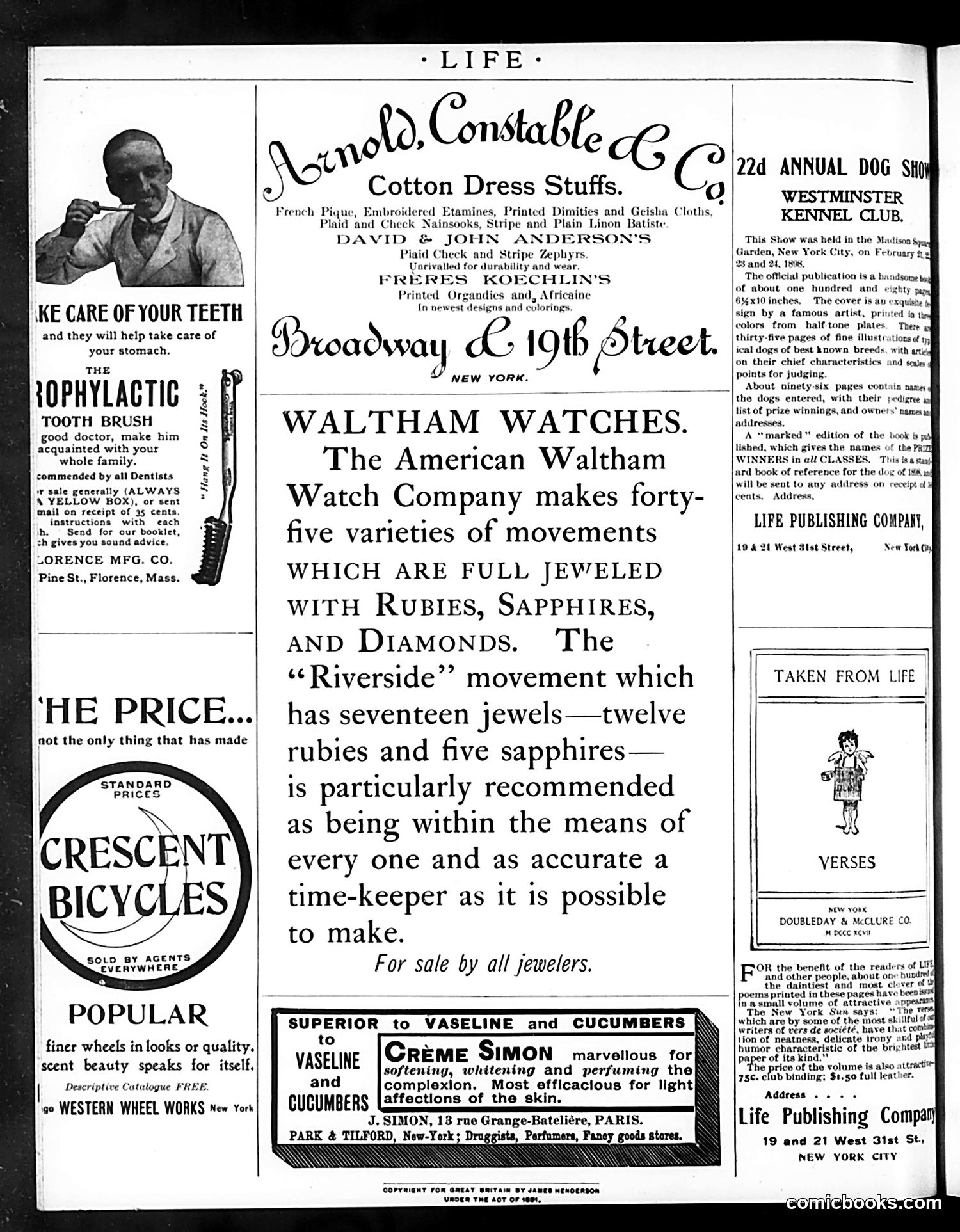 Life — March 3, 1898 — page 2: Life, 1898-03-03