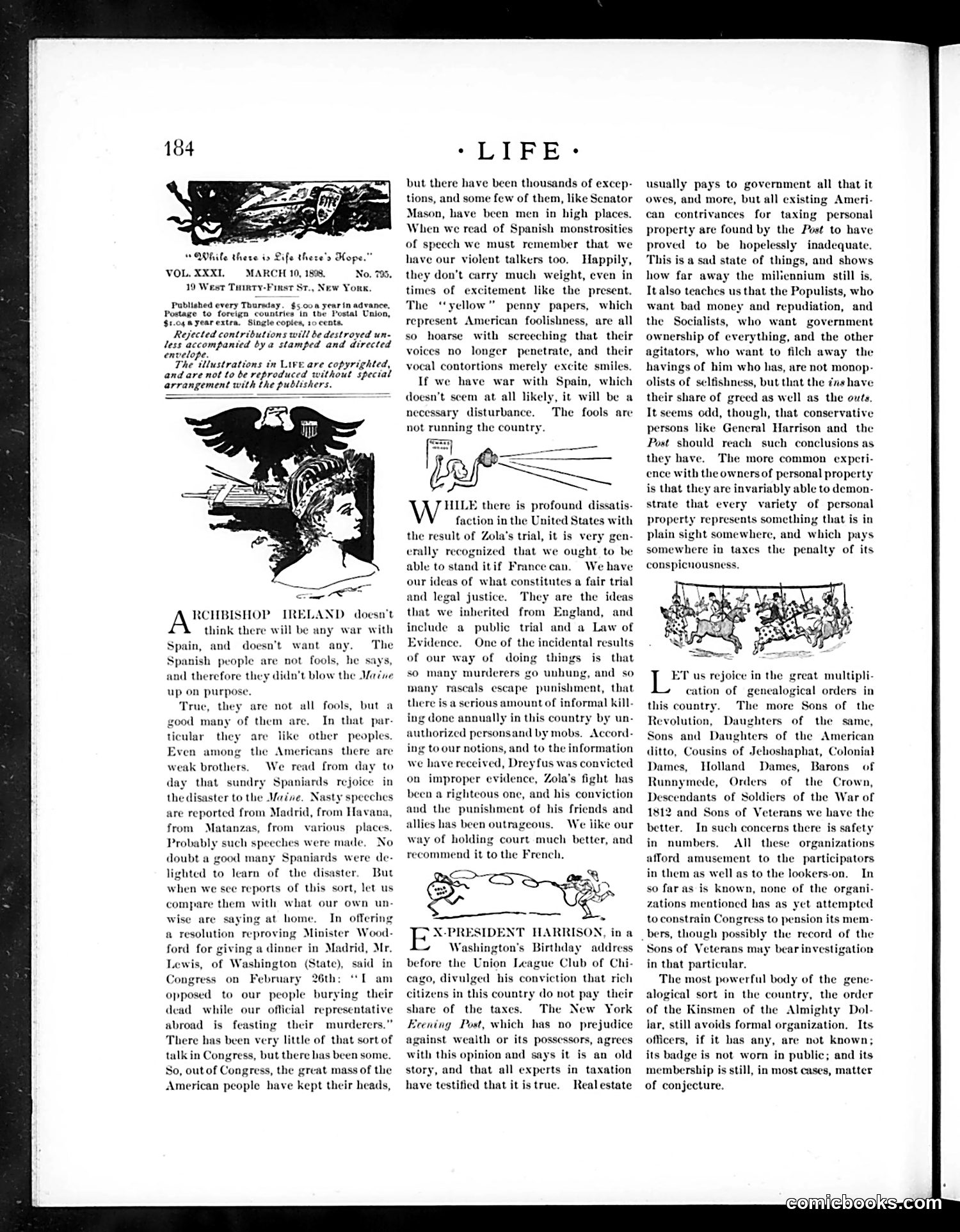 Life — March 10, 1898 — page 4: Life, 1898-03-10