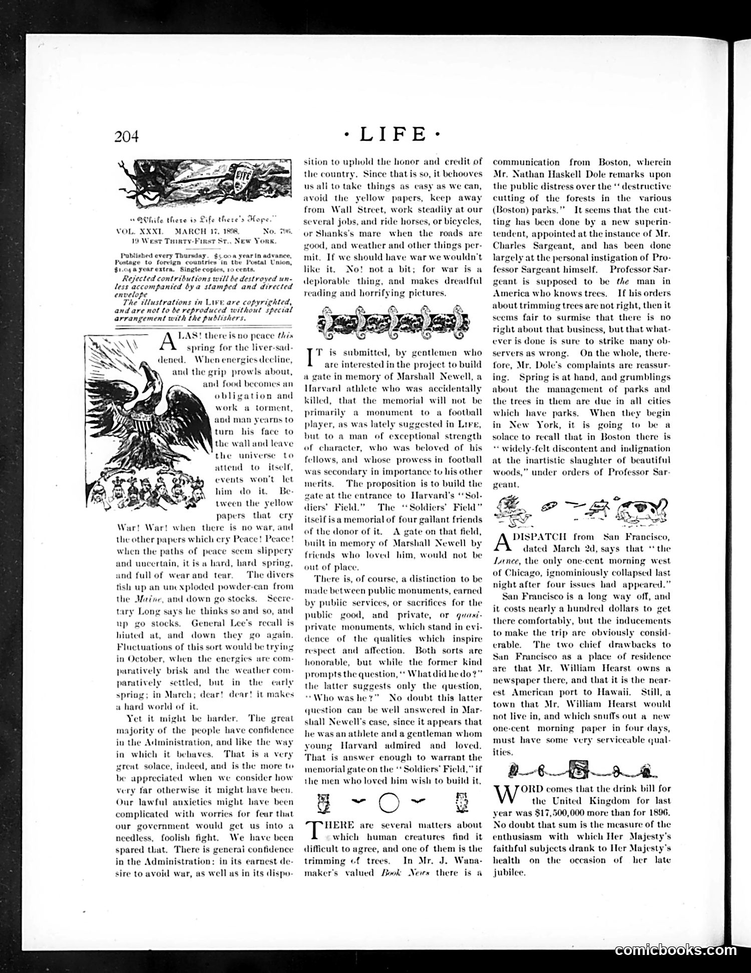 Life — March 17, 1898 — page 4: Life, 1898-03-17