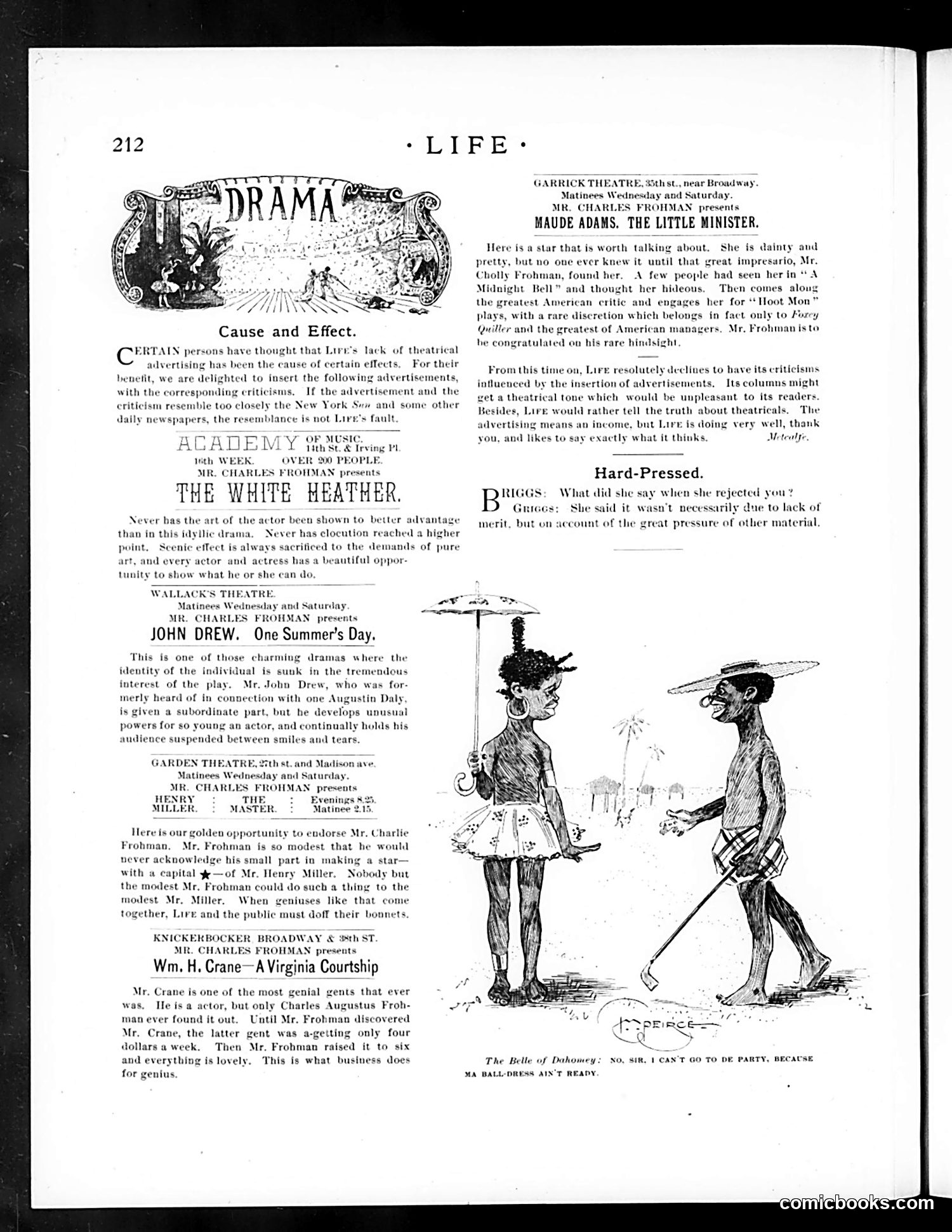 Life — March 17, 1898 — page 12: Life, 1898-03-17