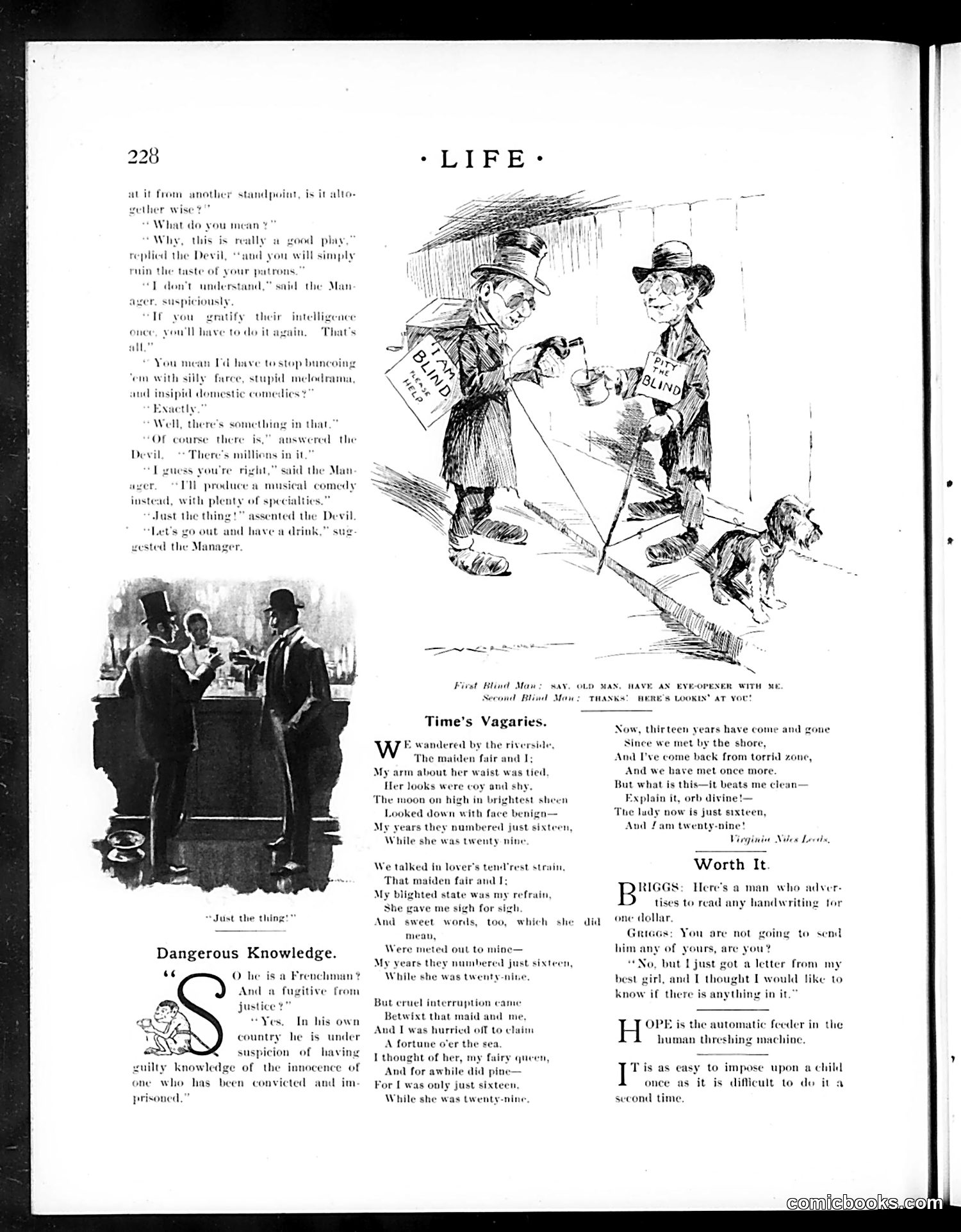 Life — March 24, 1898 — page 8: Life, 1898-03-24