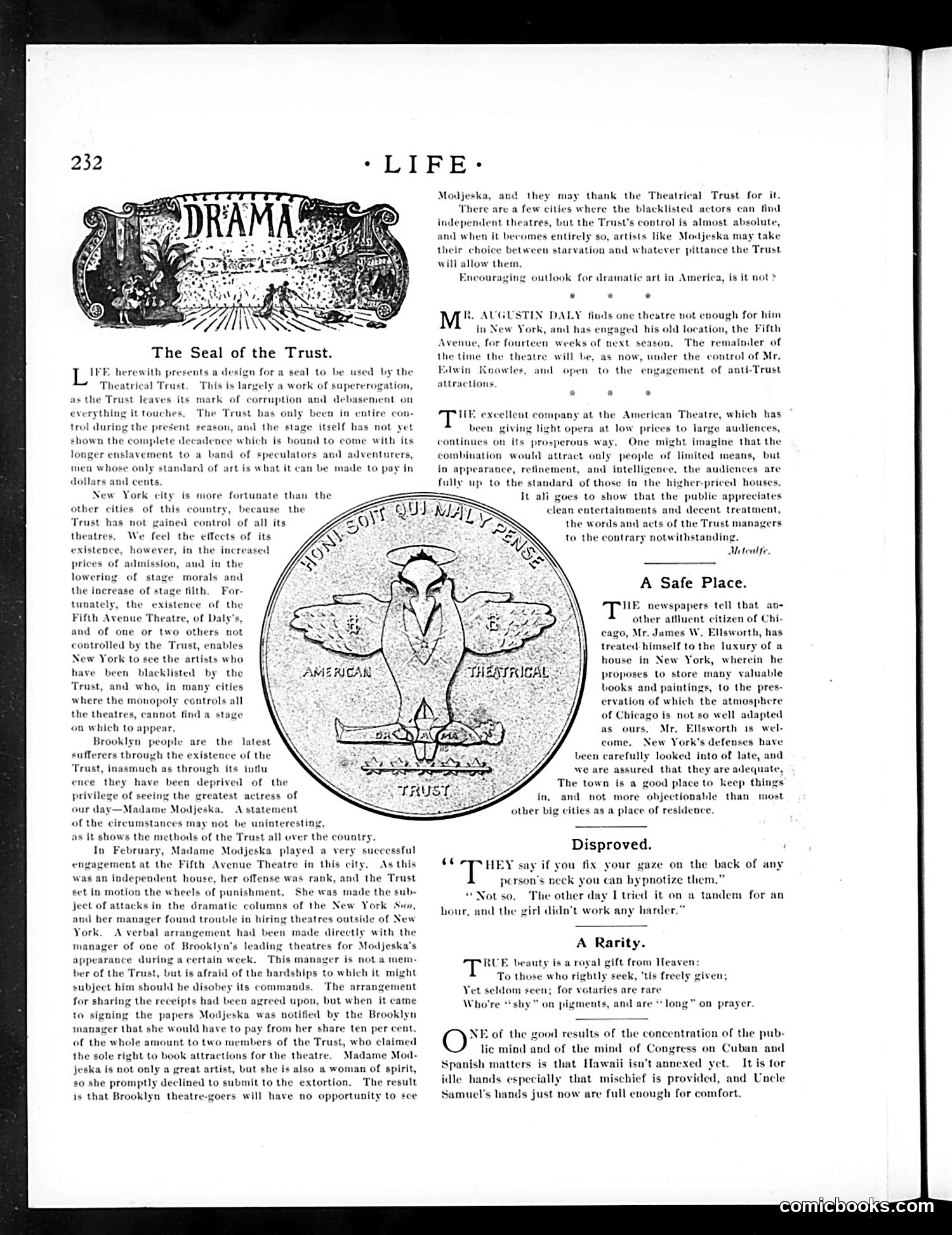 Life — March 24, 1898 — page 12: Life, 1898-03-24