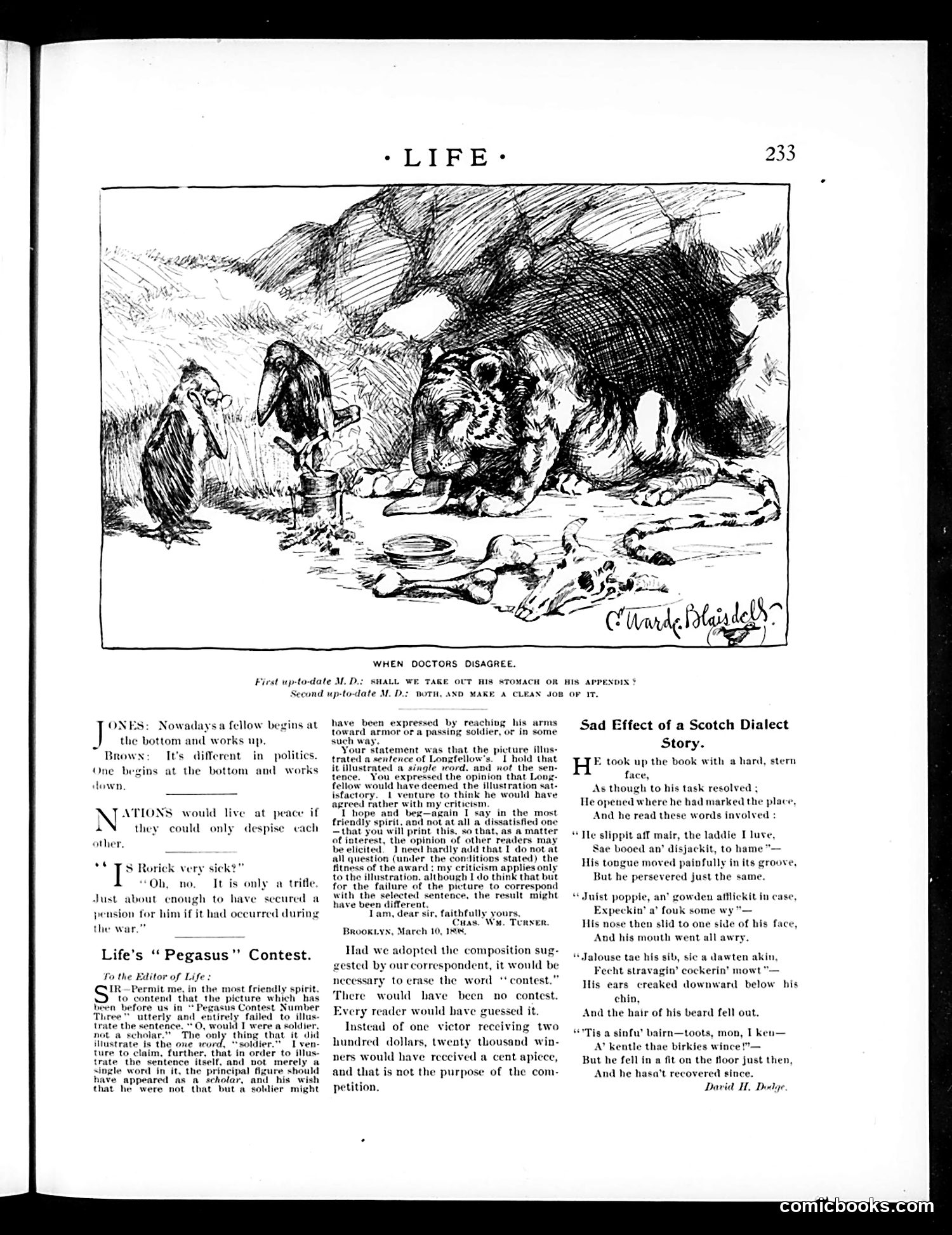 Life — March 24, 1898 — page 13: Life, 1898-03-24