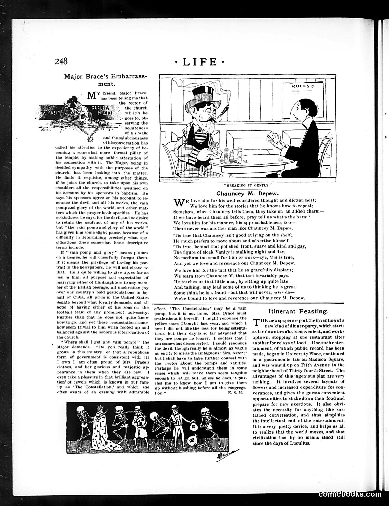 Life — March 31, 1898 — page 8: Life, 1898-03-31