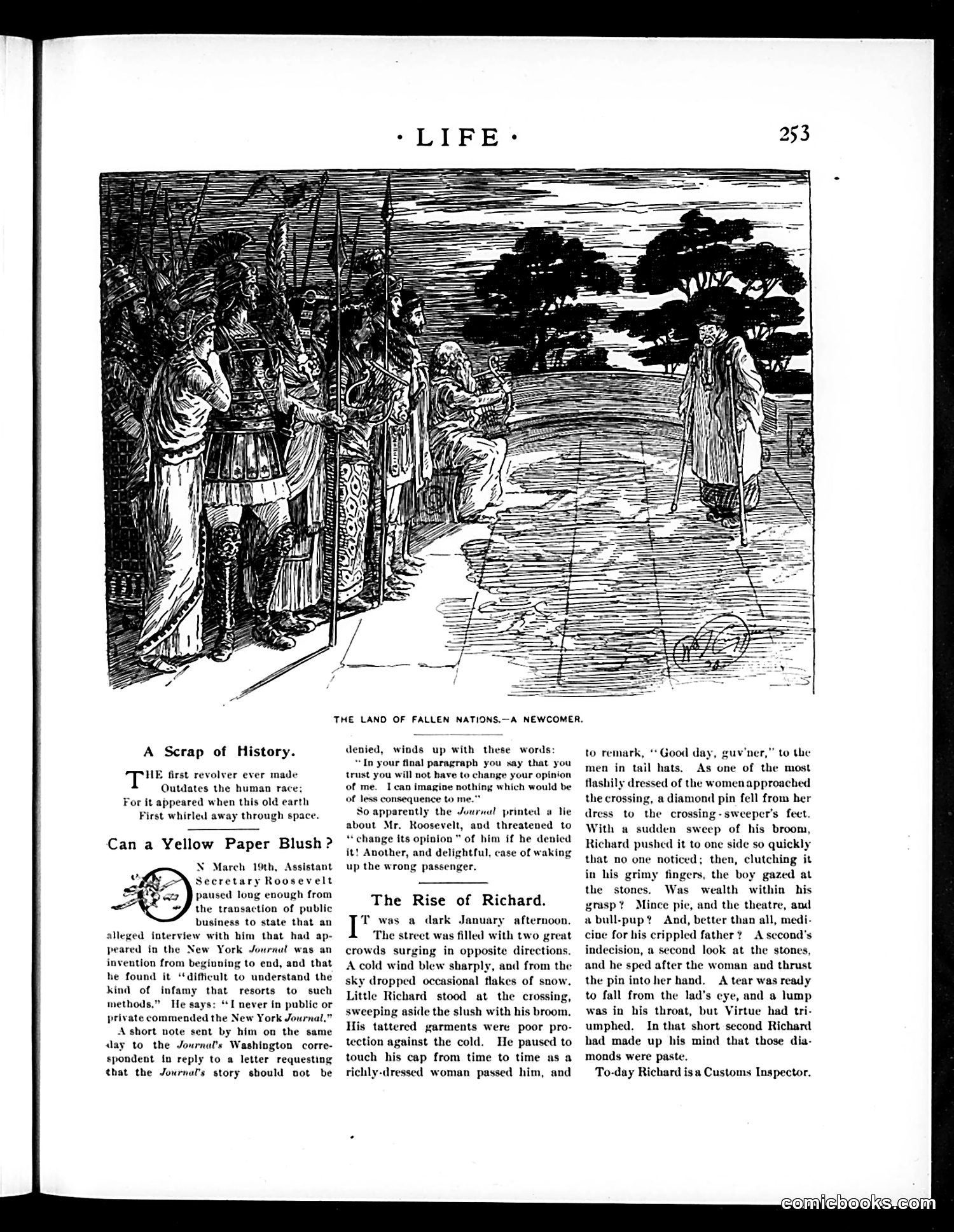 Life — March 31, 1898 — page 13: Life, 1898-03-31