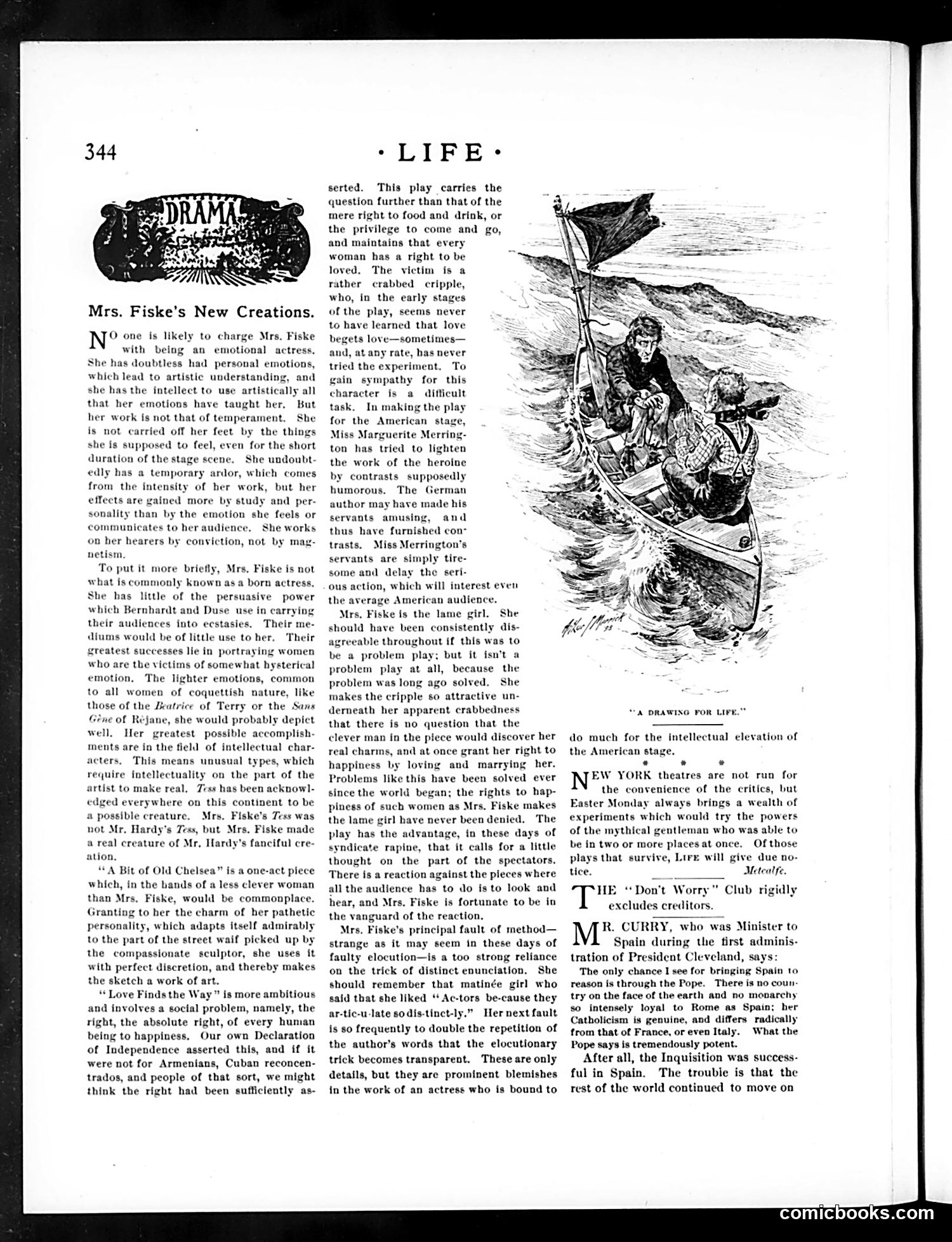 Life — April 21, 1898 — page 12: Life, 1898-04-21