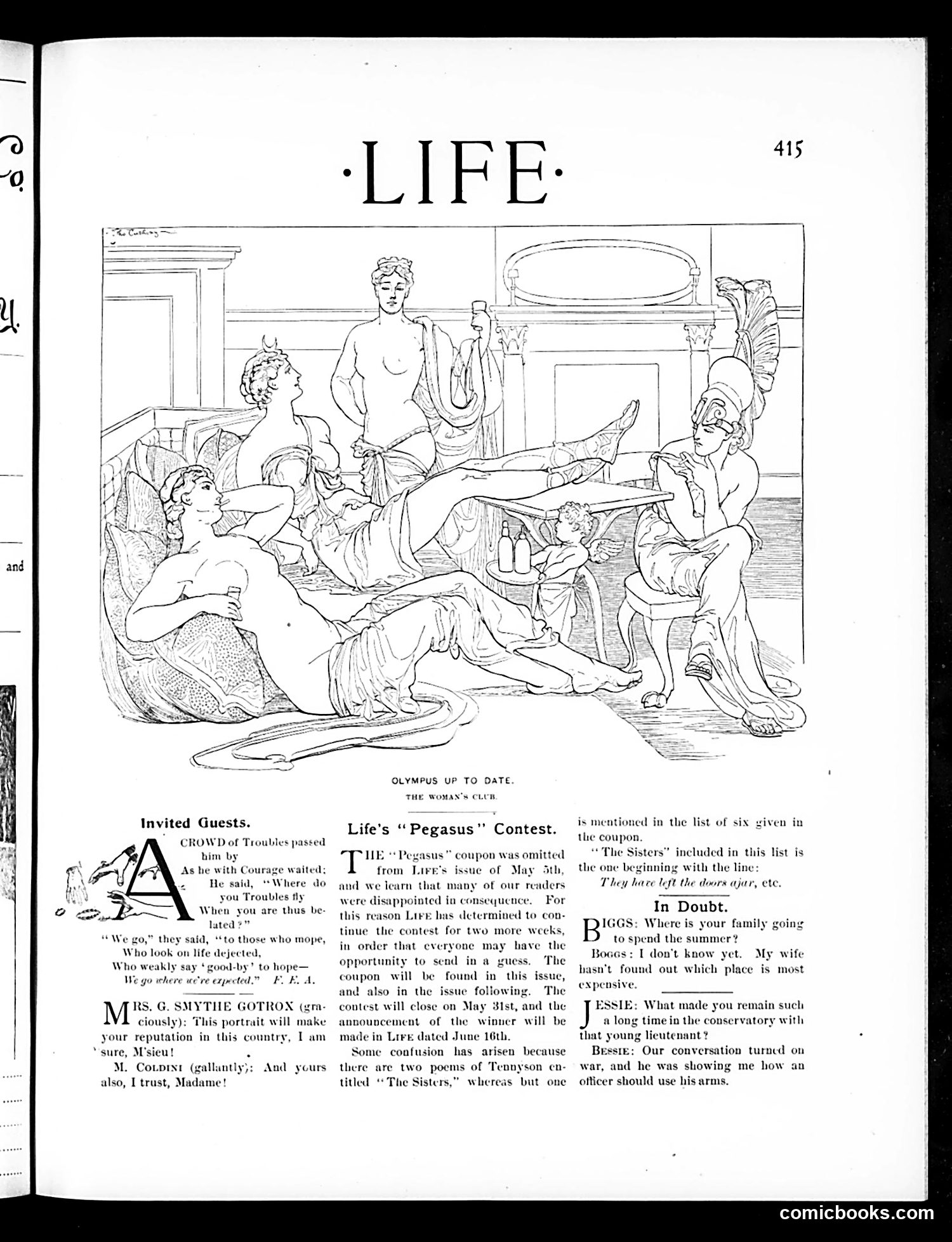 Life — May 19, 1898 — page 3: Life, 1898-05-19