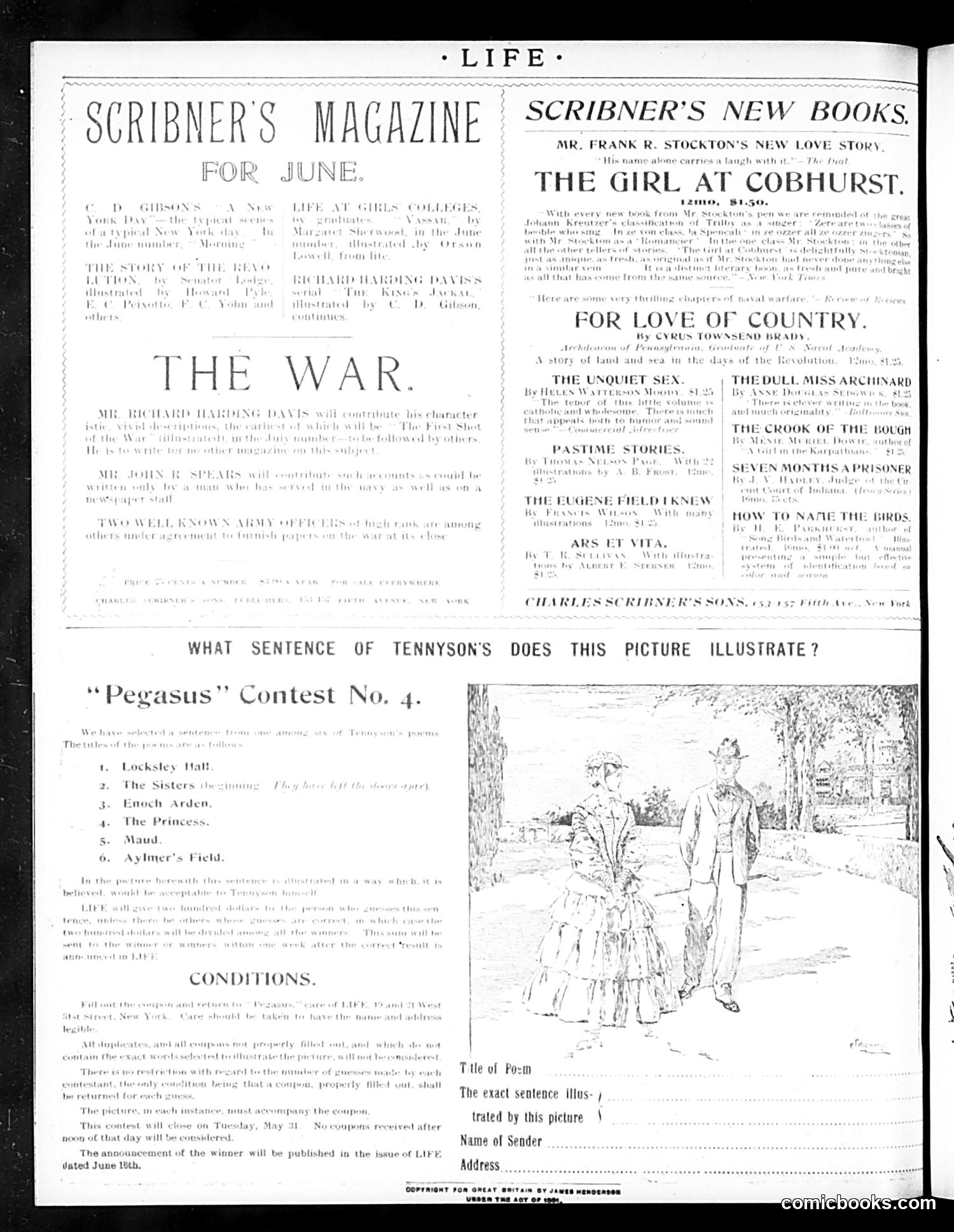 Life — May 26, 1898 — page 2: Life, 1898-05-26